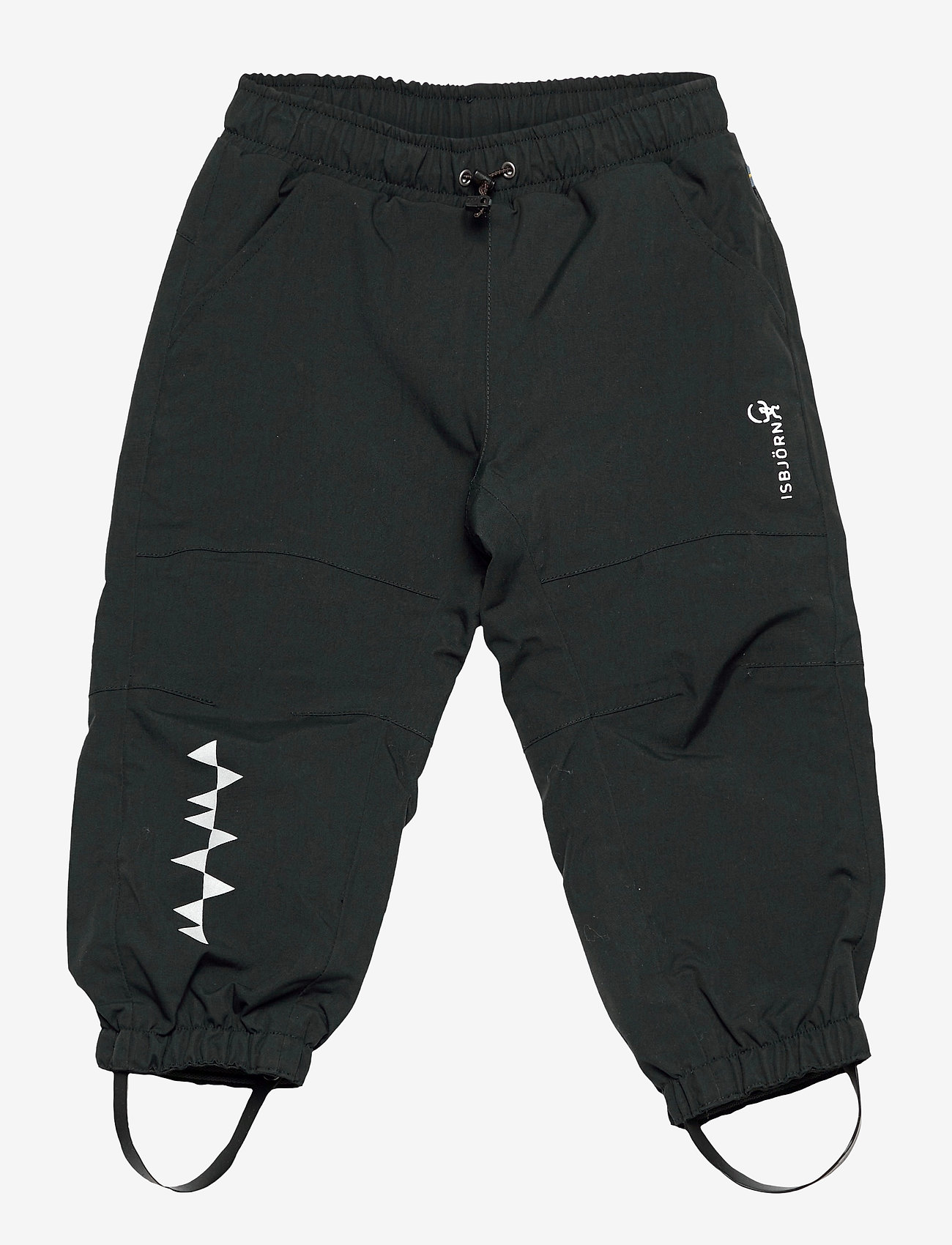 ISBJÖRN of Sweden - RAIN Pant 2L Kids Black 86/92 - pantalons softshell et pantalons de pluie - black - 0