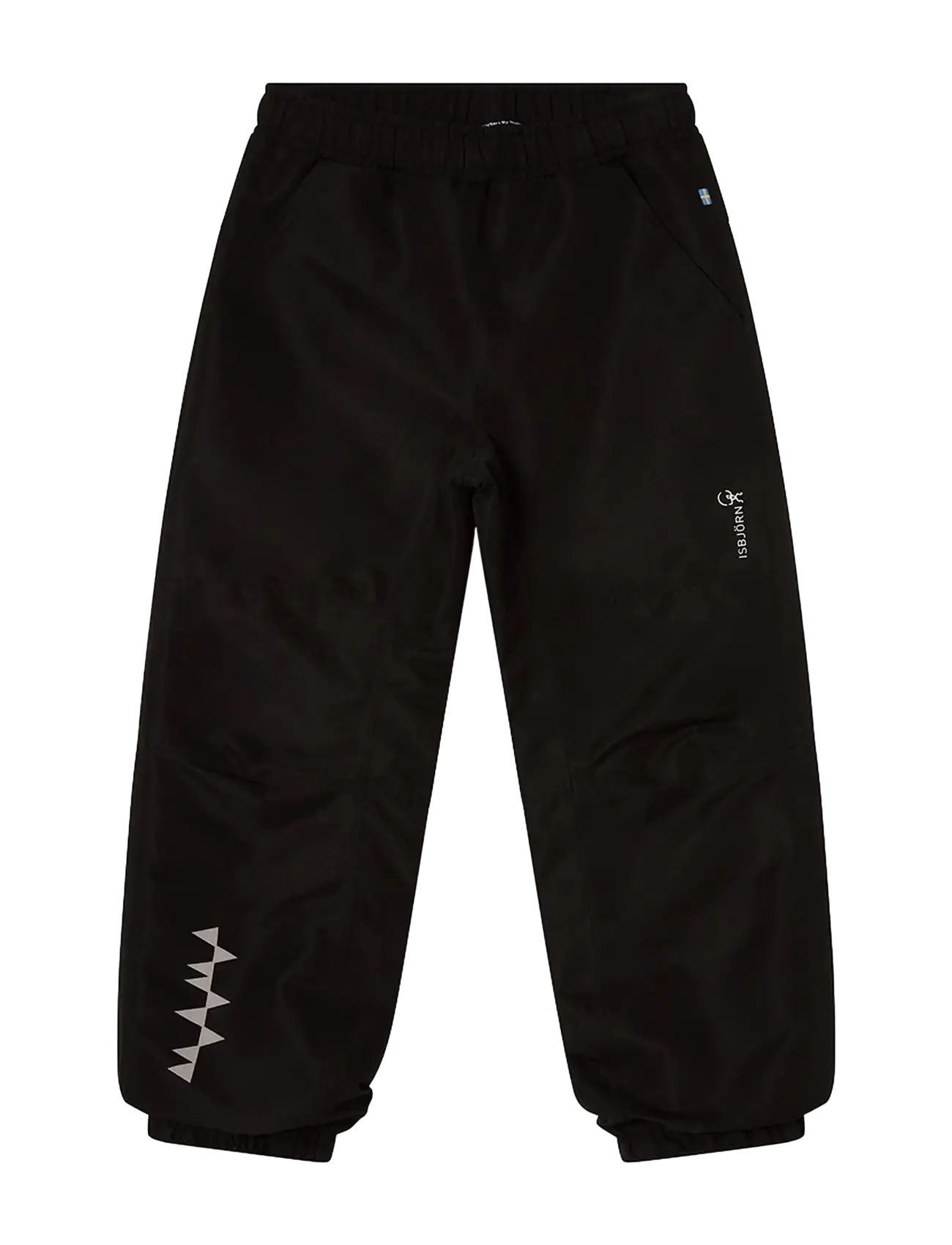 ISBJÖRN of Sweden - SPLASH RAIN Pant 2L Teens - laisvalaikio ir lietaus kelnės - black - 2