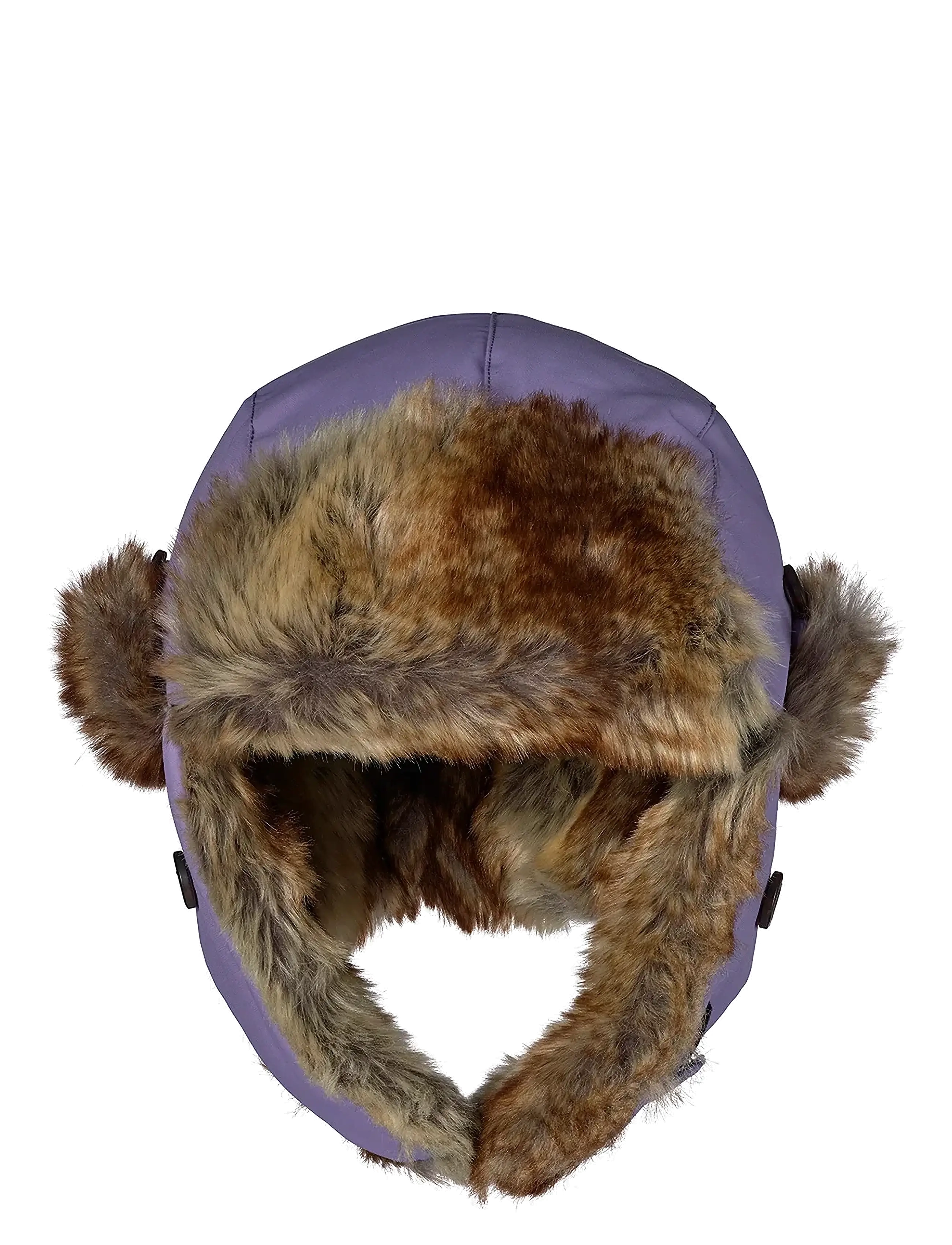 ISBJÖRN of Sweden Squirrel Winter Cap, Børn, Trapper Vinterhue, Lila, Str: 44-46