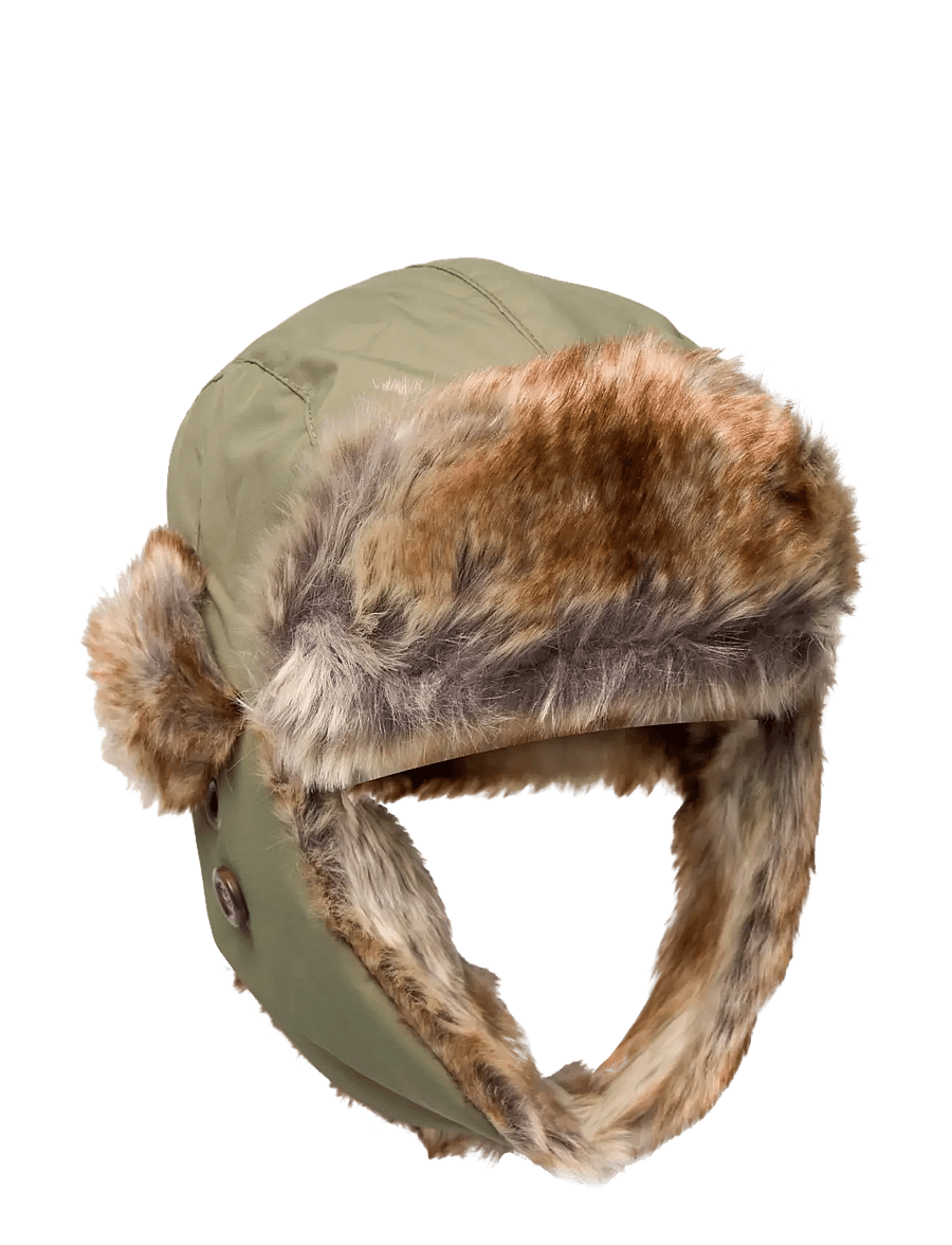 ISBJÖRN of Sweden - SQUIRREL Winter Cap - vinterhuer - moss - 0