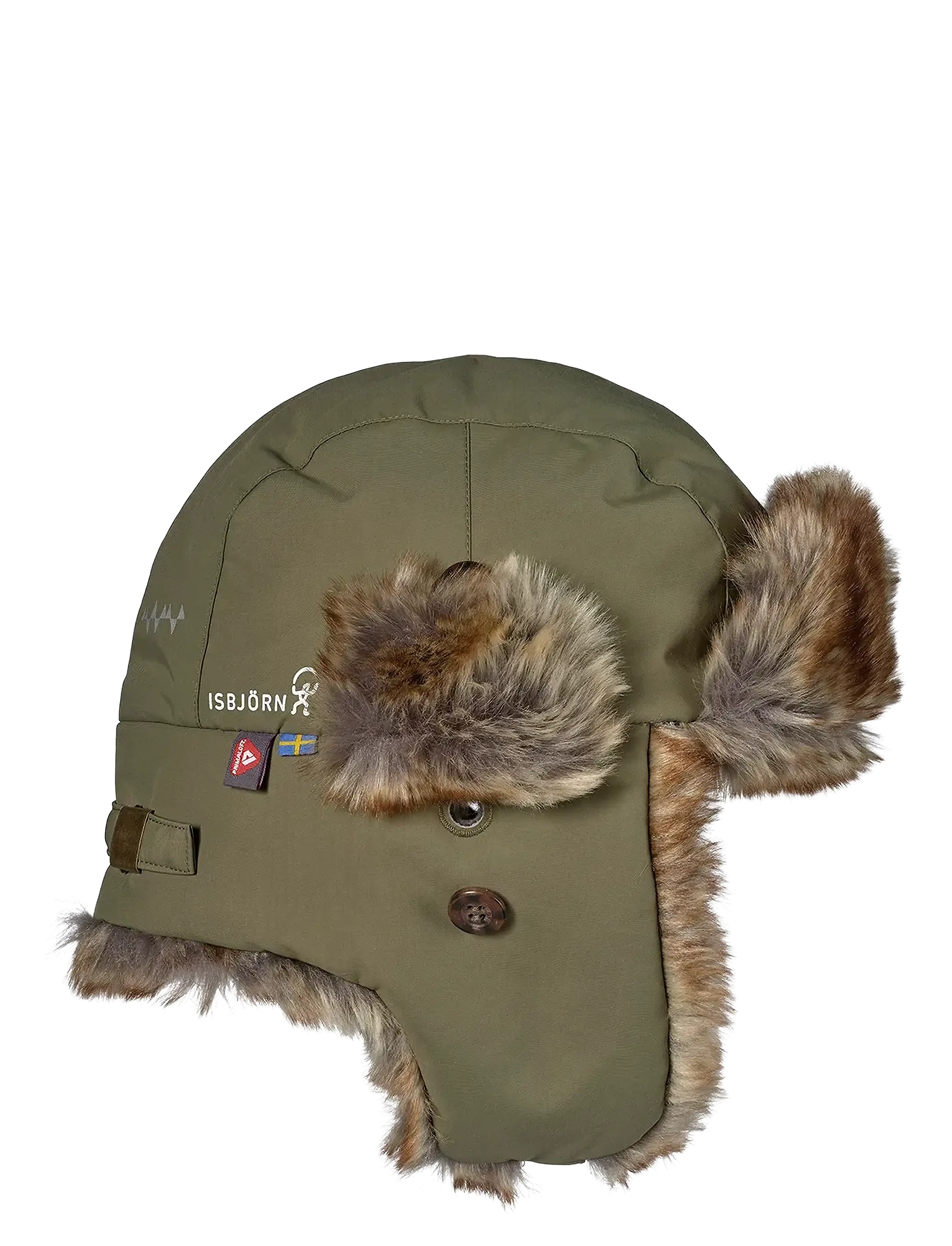ISBJÖRN of Sweden - SQUIRREL Winter Cap - vinterhuer - moss - 2