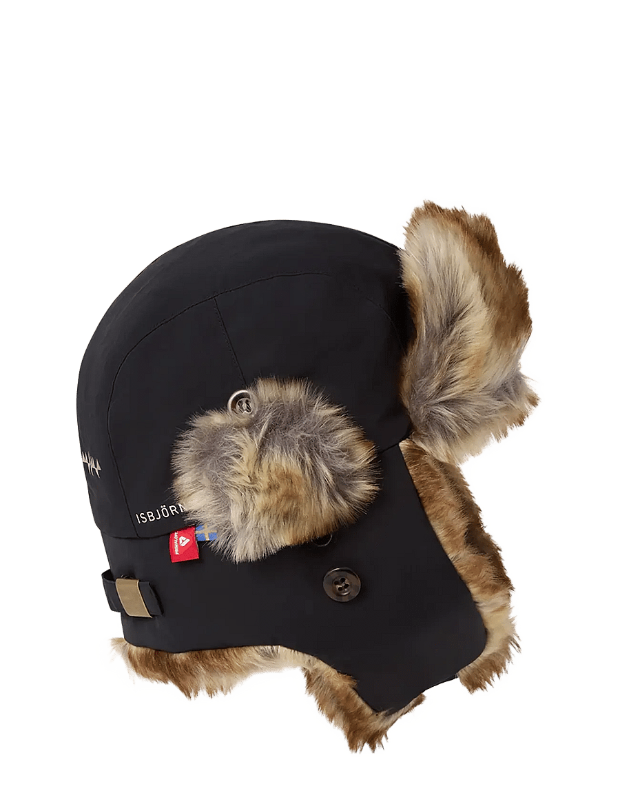 ISBJÖRN of Sweden - SQUIRELL Winter Cap Kids - wintermützen - black - 1