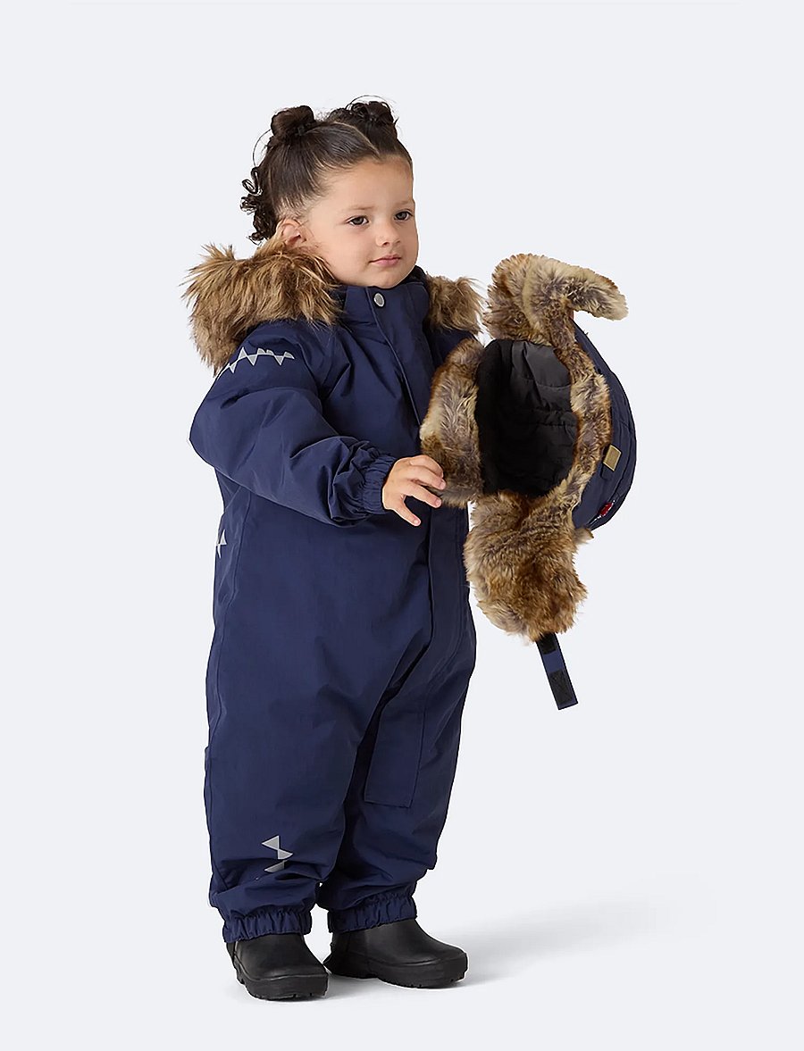 ISBJÖRN of Sweden - SQUIRELL Winter Cap Kids - wintermützen - navy - 0