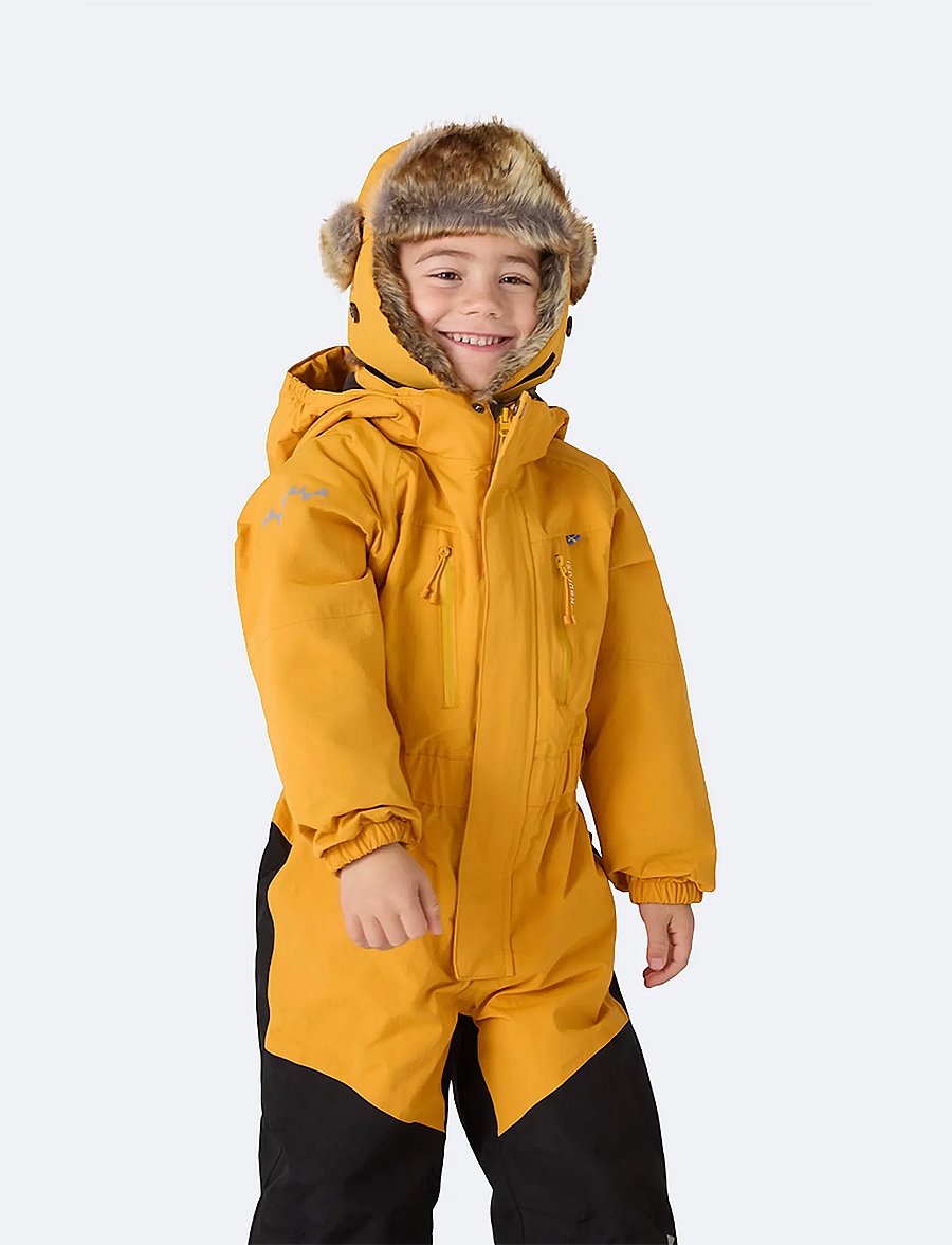 ISBJÖRN of Sweden - SQUIRELL Winter Cap Kids - wintermützen - saffron - 0