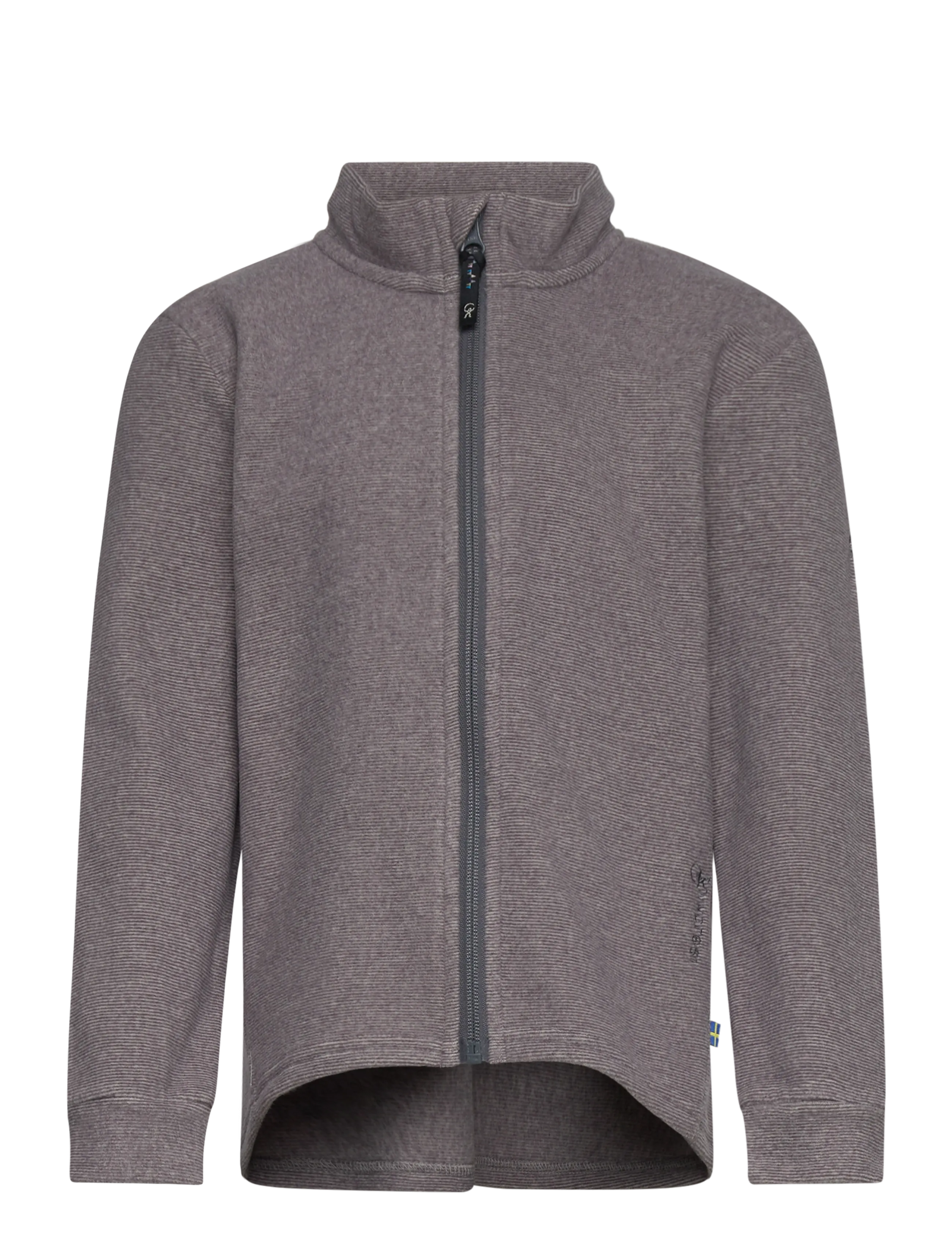 ISBJÖRN of Sweden LYNX Jacket Kids - Fliis - GLACIERGREY / brown