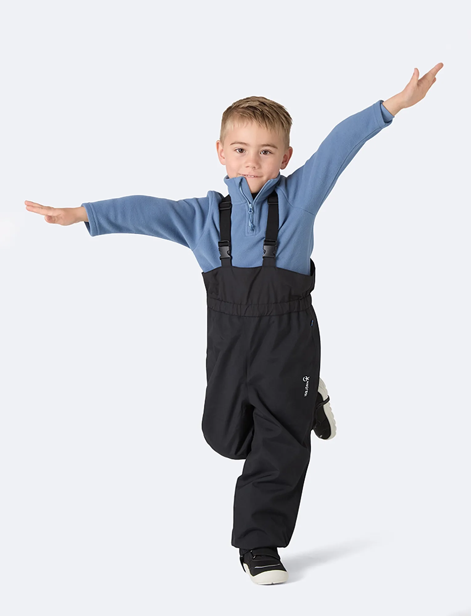 ISBJÖRN of Sweden CLOUD Halfzip Fleece Kids & Teens - Dressipluusid ja kapuutsiga pusad - LAGOON / blue