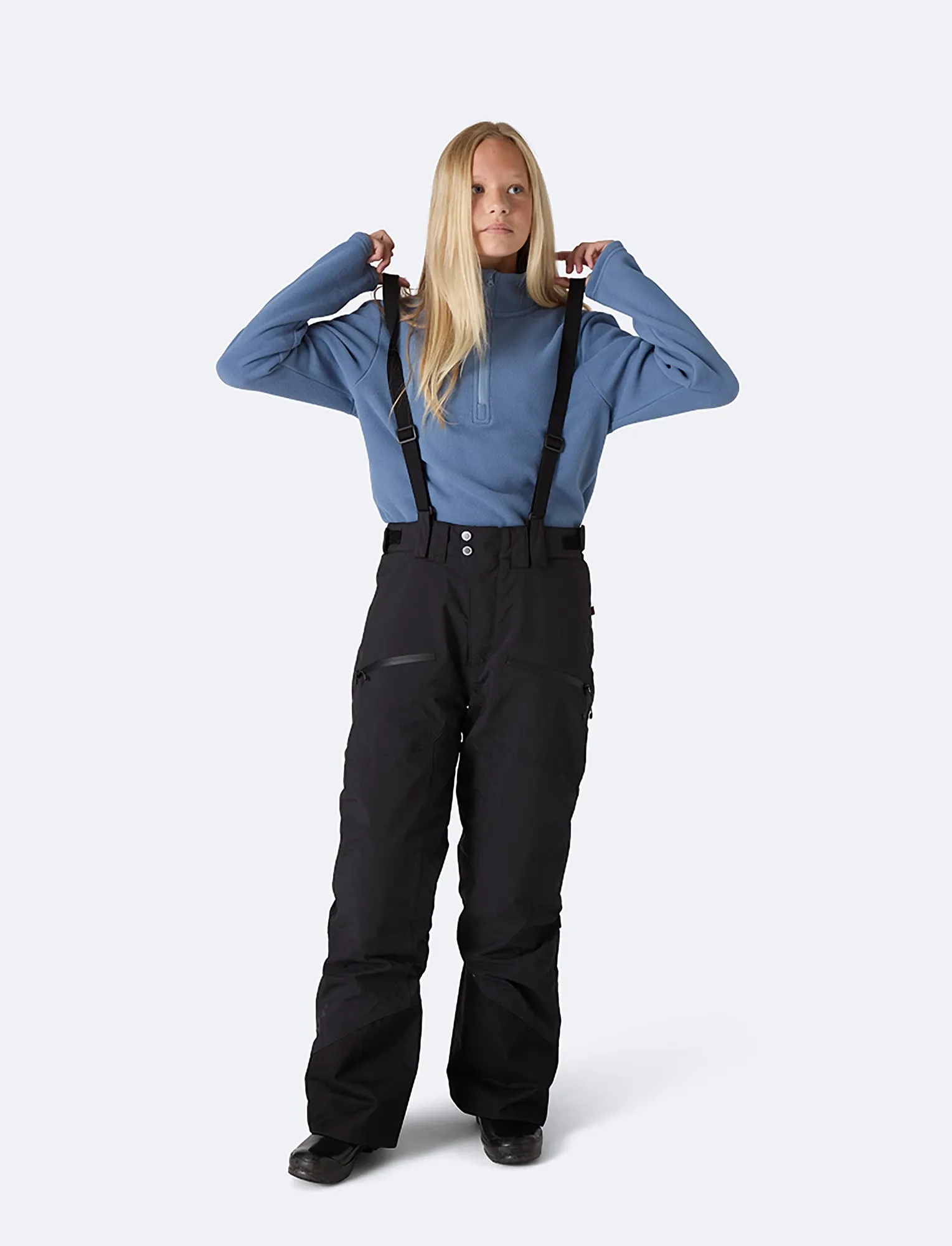 ISBJÖRN of Sweden - CLOUD Halfzip Fleece Kids & Teens - paksud joped - lagoon - 4