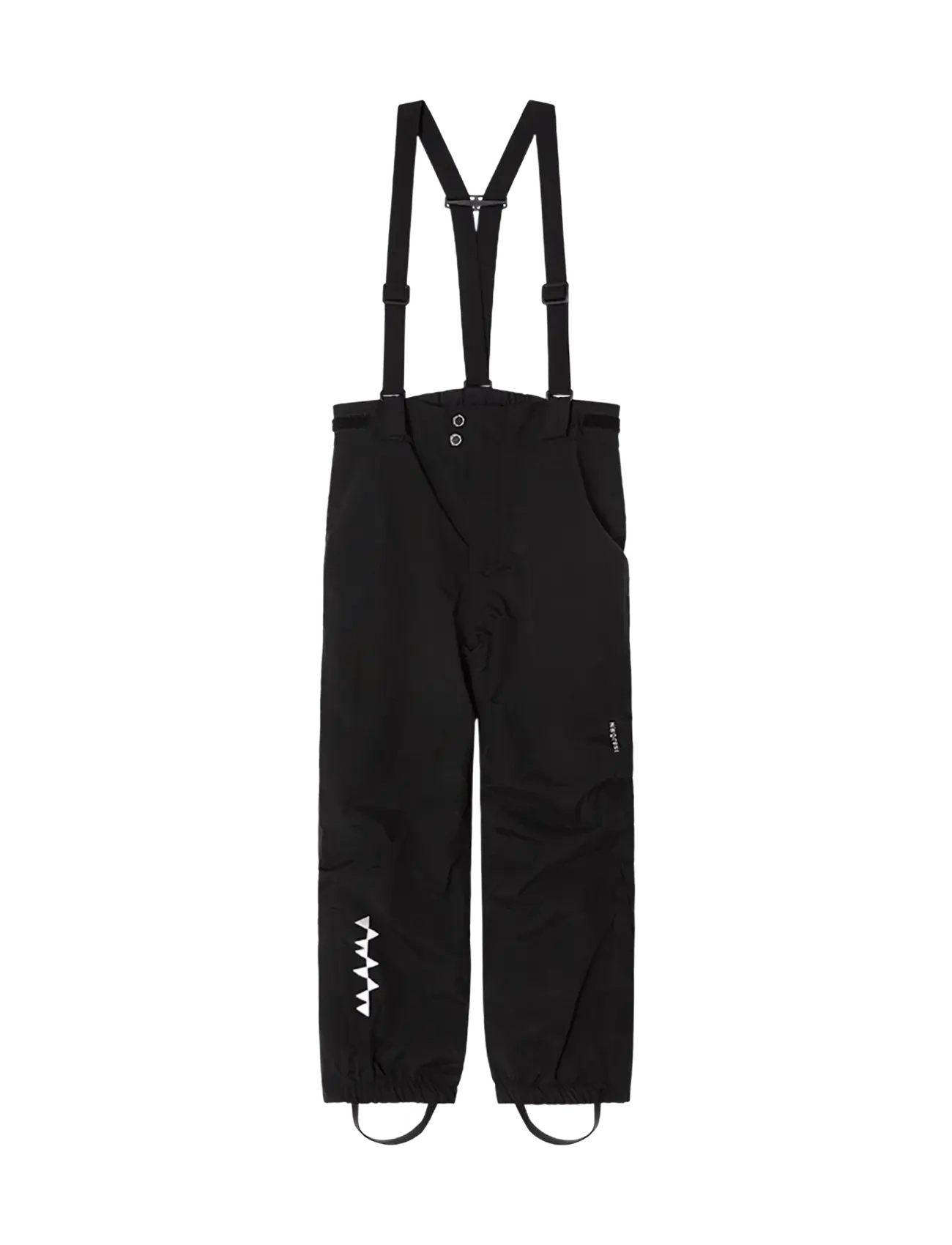 ISBJÖRN of Sweden PENGUIN Hardshell Pant Low Waist Kids - Püksid - BLACK / black