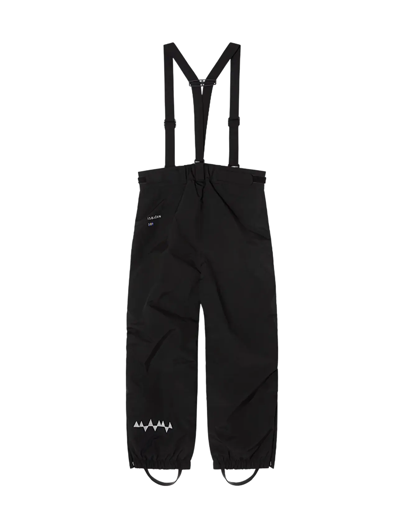 ISBJÖRN of Sweden - PENGUIN Hardshell Pant Low Waist Kids - tuule- ja veekindlad püksid - black - 2
