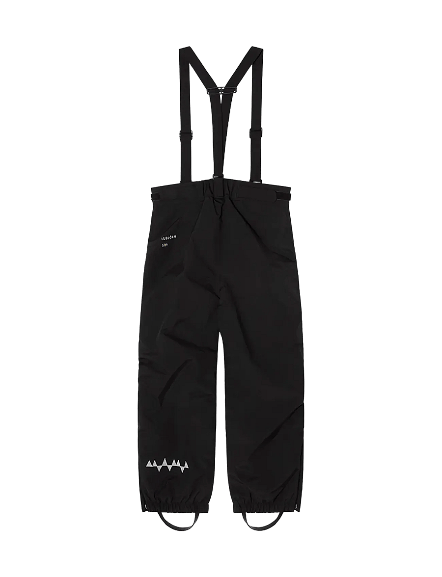 ISBJÖRN of Sweden - PENGUIN Hardshell Pant Low Waist Kids - tuule- ja veekindlad püksid - black - 2