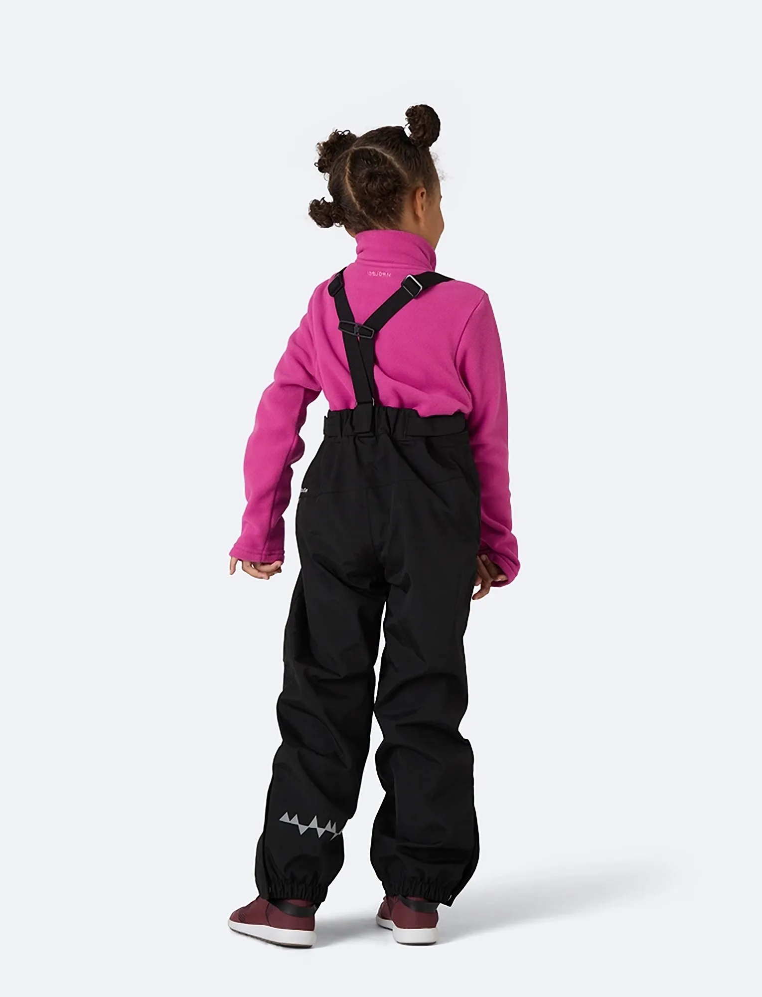 ISBJÖRN of Sweden - PENGUIN Hardshell Pant Low Waist Kids - tuule- ja veekindlad püksid - black - 3
