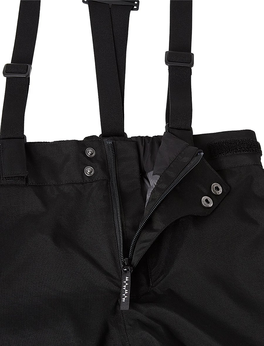 ISBJÖRN of Sweden - PENGUIN Hardshell Pant Low Waist Kids - tuule- ja veekindlad püksid - black - 4