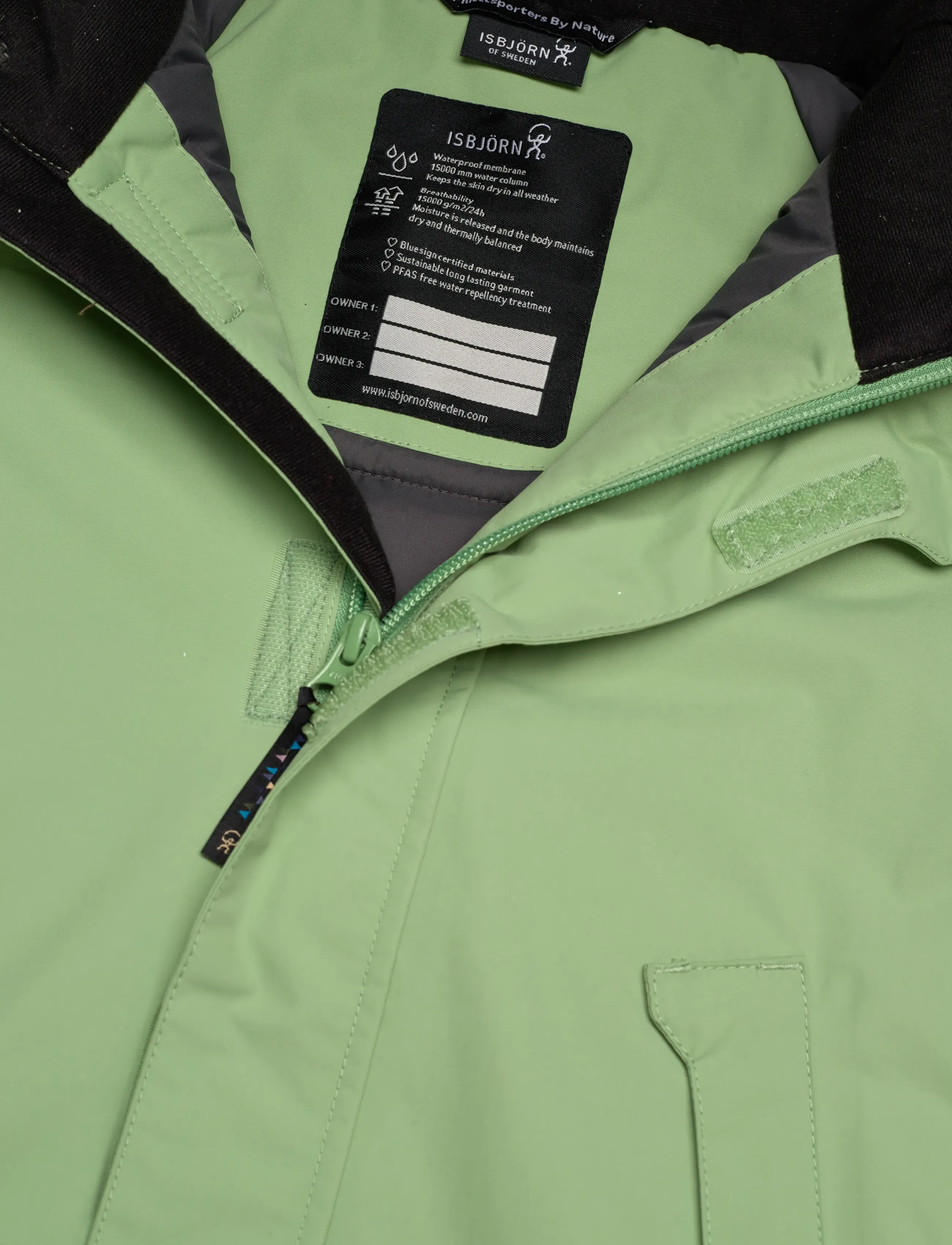 ISBJÖRN of Sweden - HELICOPTER Winter Jacket Kids - overtøj - pistachio - 2