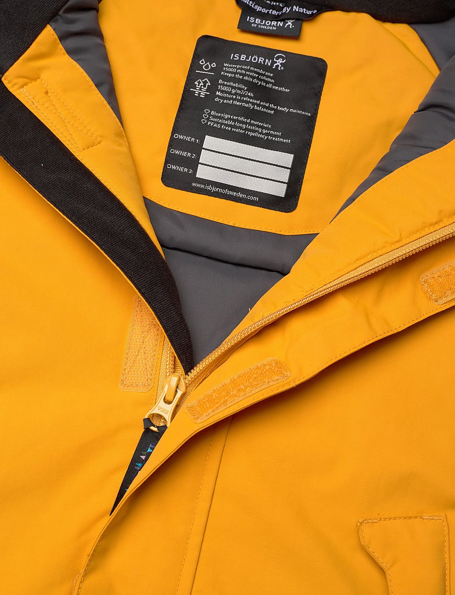 ISBJÖRN of Sweden - HELICOPTER Winter Jacket Kids - vêtements d'extérieur - saffron - 2