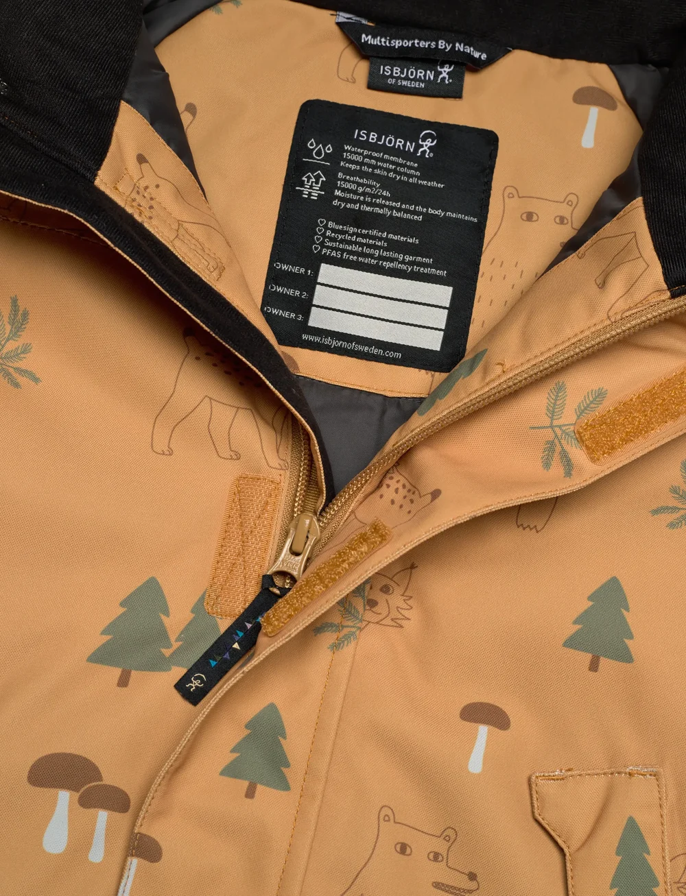 ISBJÖRN of Sweden - HARRY & FRIENDS Winter Jacket - overtøj - lion - 2