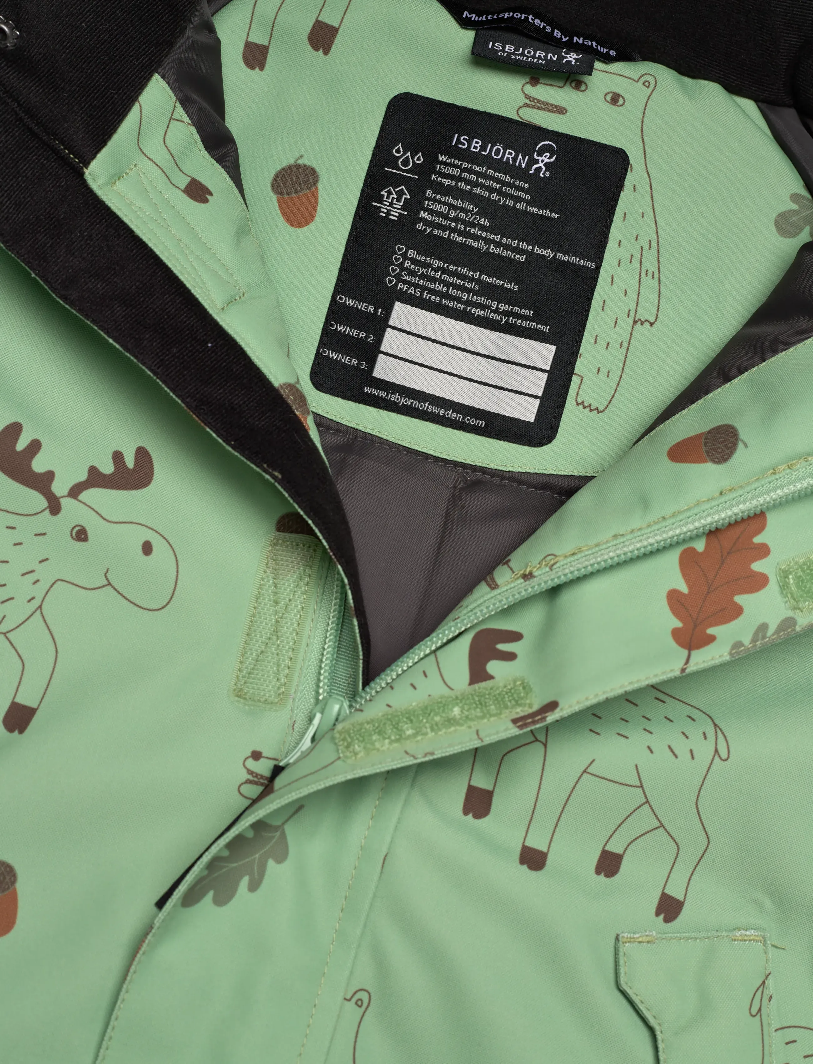 ISBJÖRN of Sweden - HARRY & FRIENDS Winter Jacket - vêtements d'extérieur - pistachio - 2