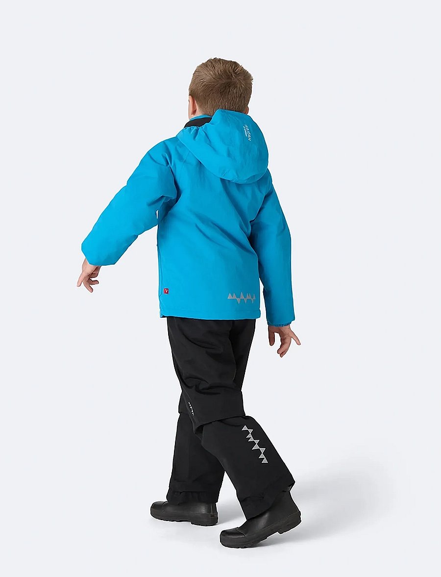 ISBJÖRN of Sweden - HELICOPTER Winter Jacket Kids - tuule- ja vihmajakid - ice - 3