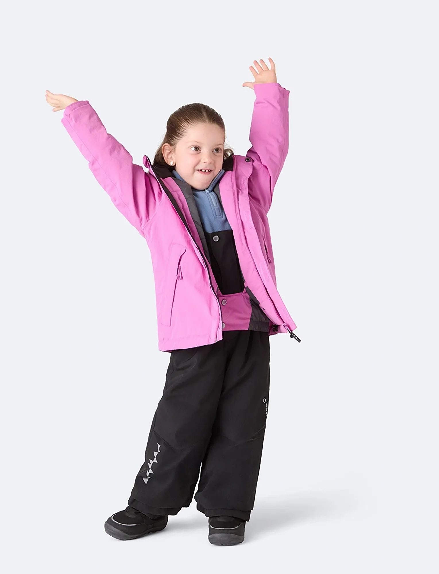 ISBJÖRN of Sweden - HELICOPTER Winter Jacket  Kids - skal- & regnjackor - wildrose - 3