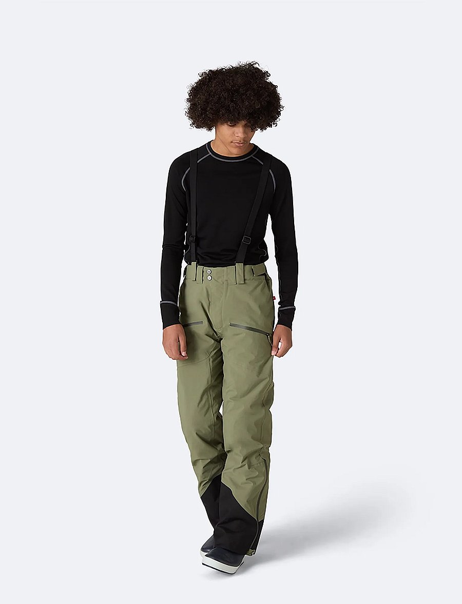 ISBJÖRN of Sweden - OFFPIST Winter Pant Teens - skidbyxor - moss - 0