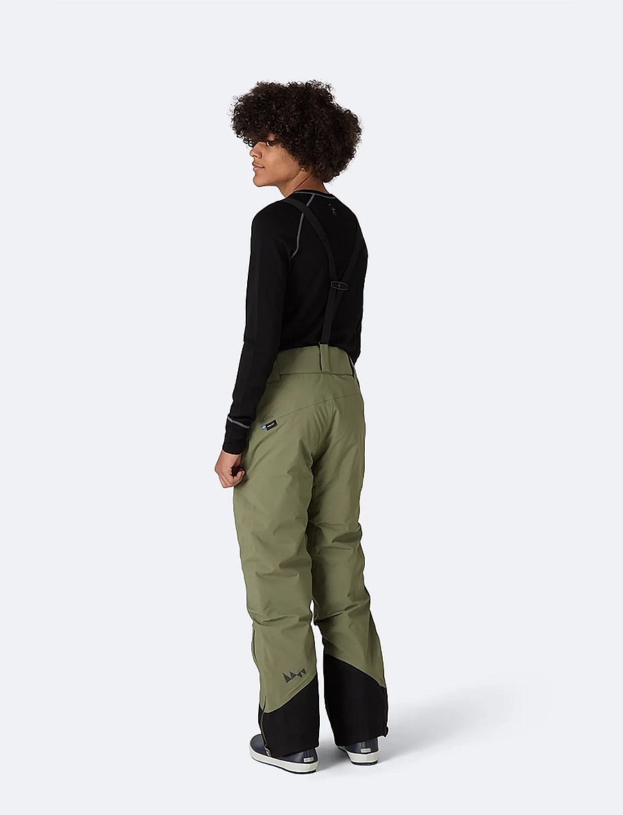 ISBJÖRN of Sweden - OFFPIST Winter Pant Teens - skidbyxor - moss - 3