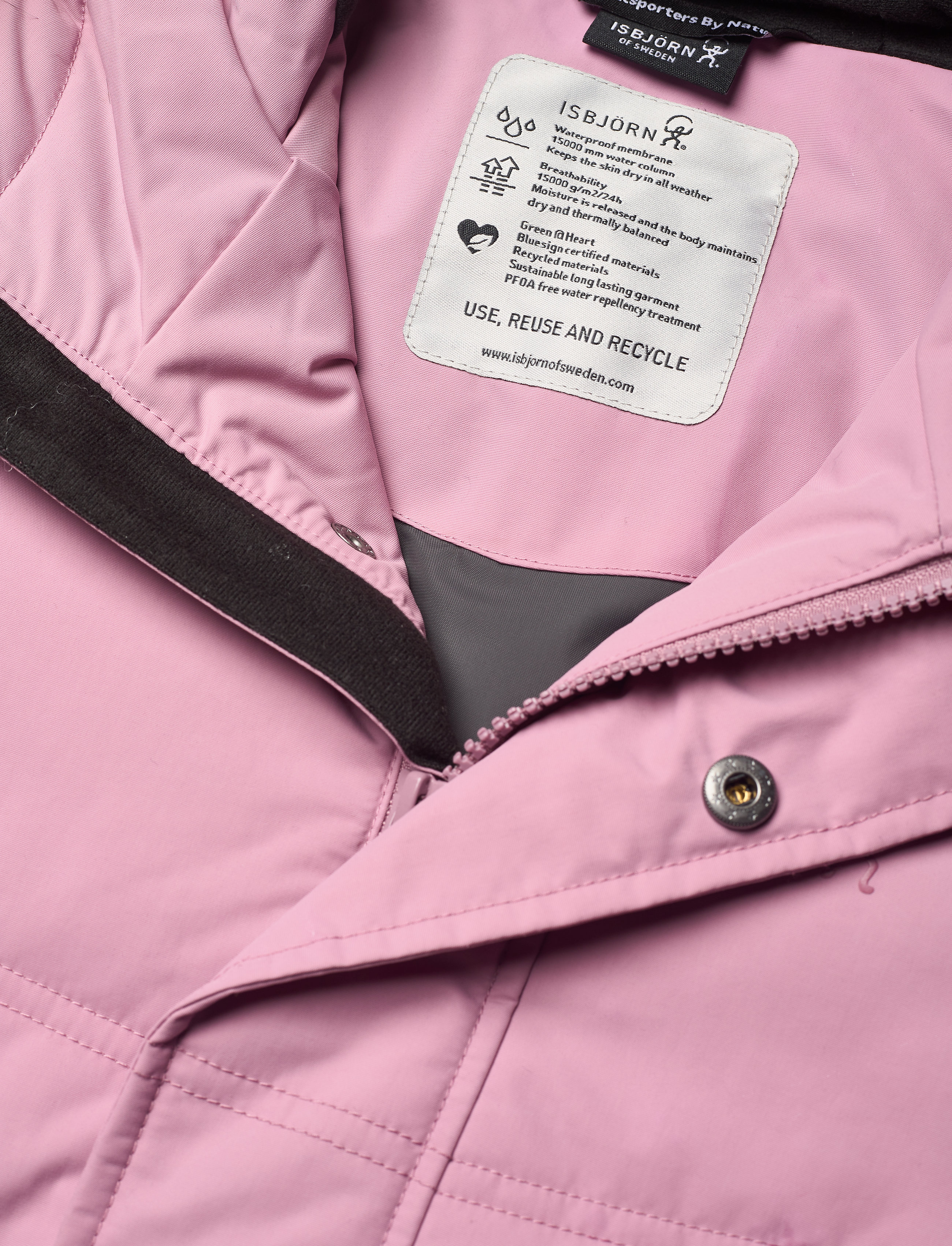 ISBJÖRN of Sweden - DOWNHILL Winter Jacket - dusty pink - 2