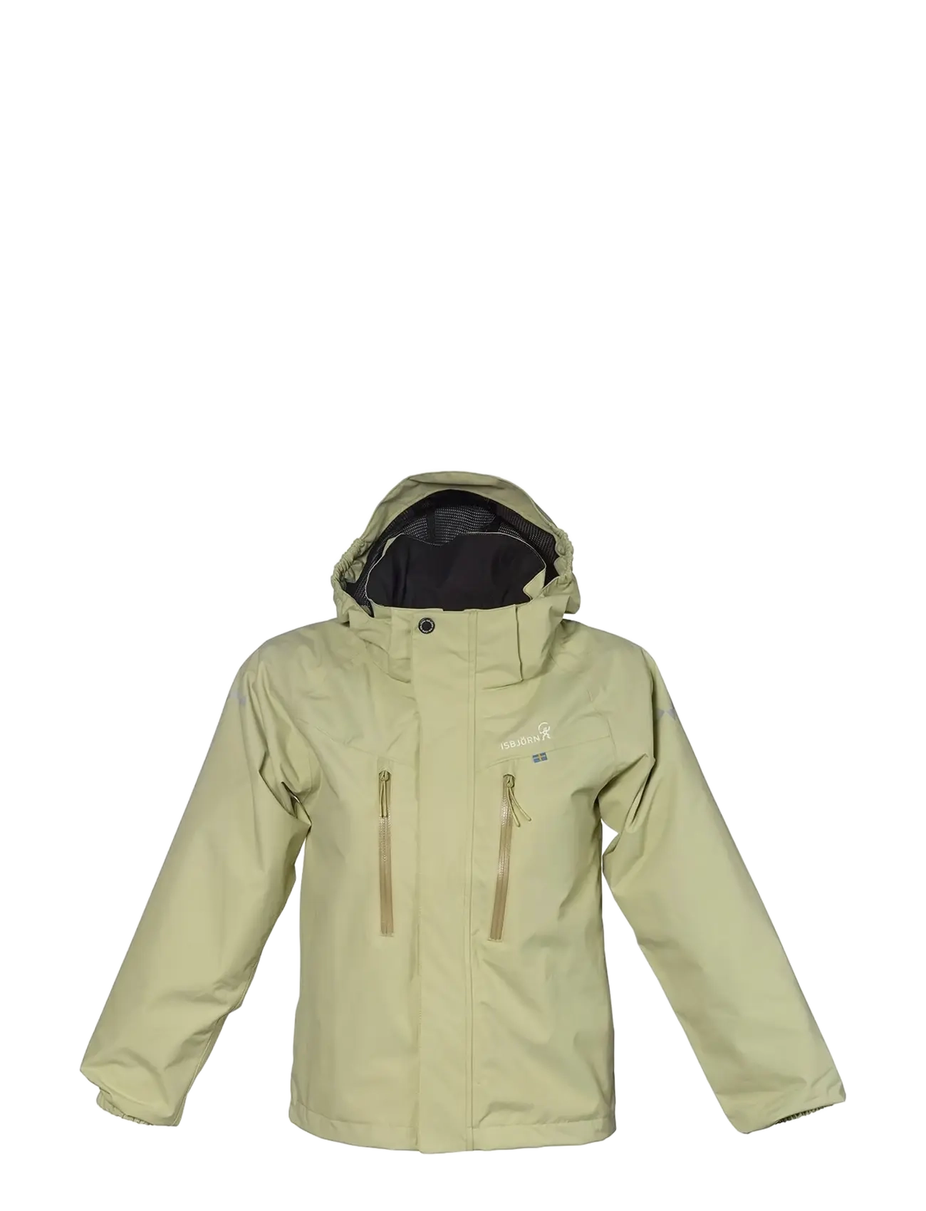 ISBJÖRN of Sweden STORM Hardshell Jacket Kids Forest Dew 98/104 - Shell virsjaka - FOREST DEW / green
