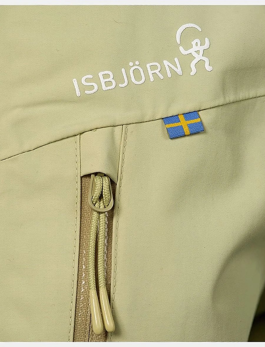 ISBJÖRN of Sweden - STORM Hardshell Jacket Kids WindChime 122/128 - shell- & regenjacken - forest dew - 3