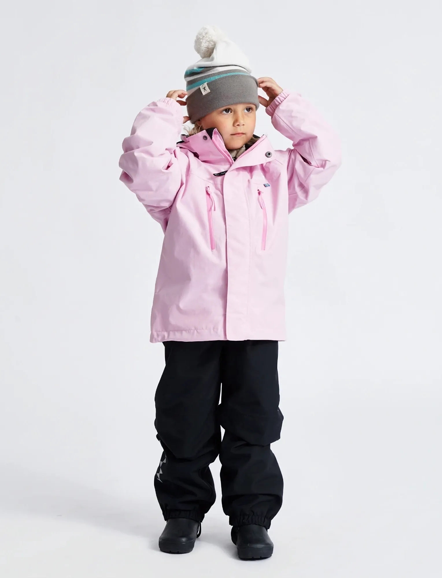 ISBJÖRN of Sweden - STORM Hardshell Jacket Kids - skall- og regnjakker - frostpink - 3