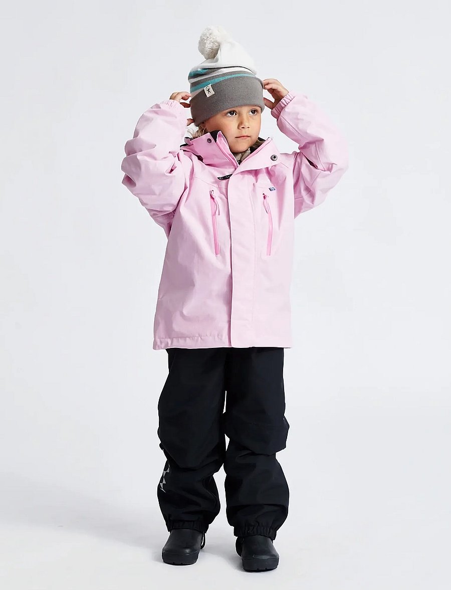ISBJÖRN of Sweden - STORM Hardshell Jacket Kids WindChime 122/128 - skal- & regnjackor - frostpink - 3