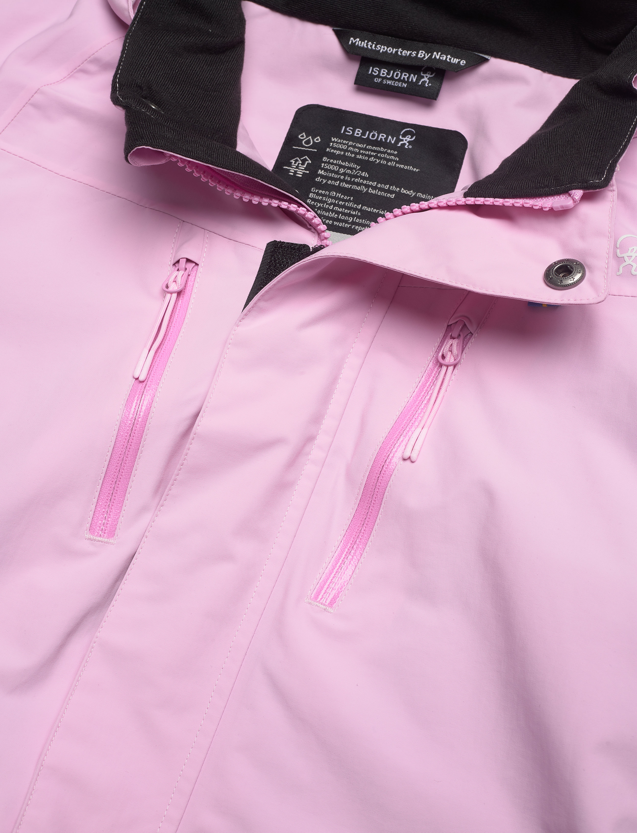 ISBJÖRN of Sweden - STORM Hardshell Jacket Kids - skall- og regnjakker - frostpink - 4