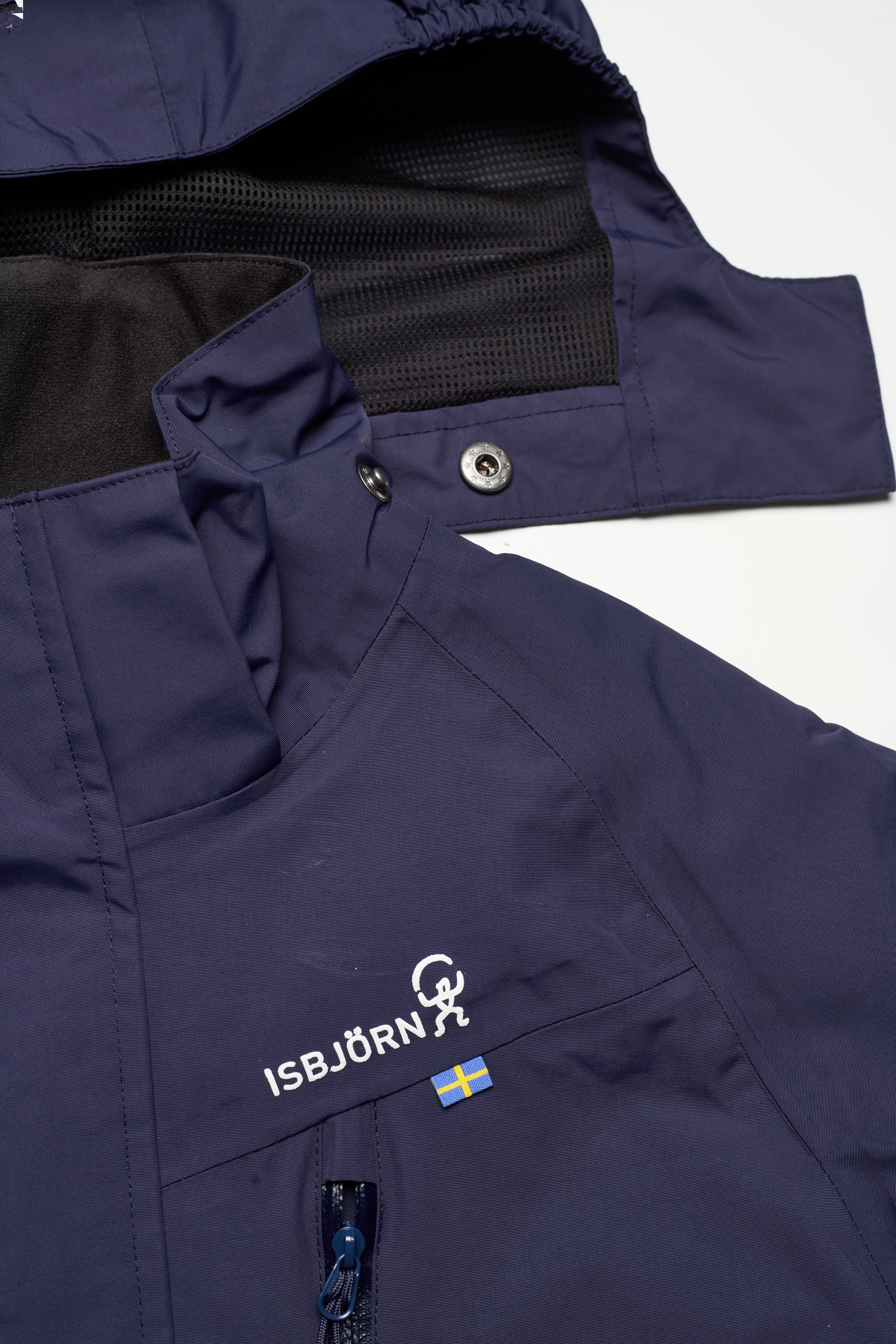 ISBJÖRN of Sweden - STORM Hardshell Jacket Kids WindChime 122/128 - höstjackor - navy - 5