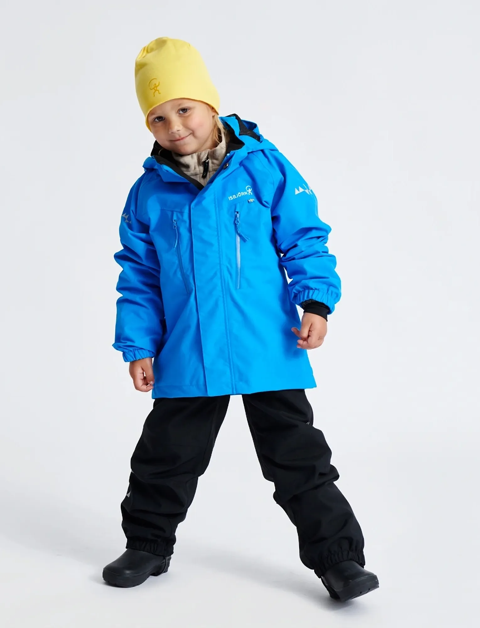 ISBJÖRN of Sweden - STORM Hardshell Jacket Kids WindChime 122/128 - shell- & regenjacken - skyblue - 0
