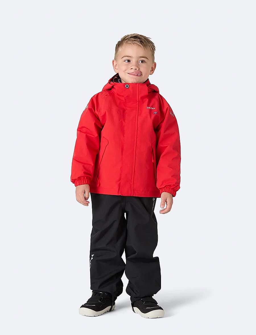 ISBJÖRN of Sweden - PENGUIN Hardshell Jacket Kids - shell- & regnjakker - love - 3