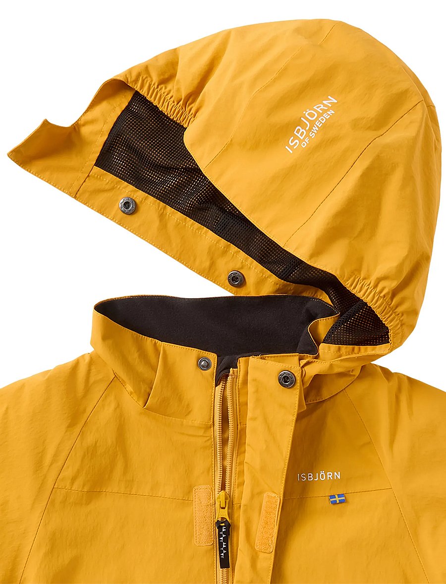 ISBJÖRN of Sweden - PENGUIN Hardshell Jacket Kids - shell- & regnjakker - saffron - 4