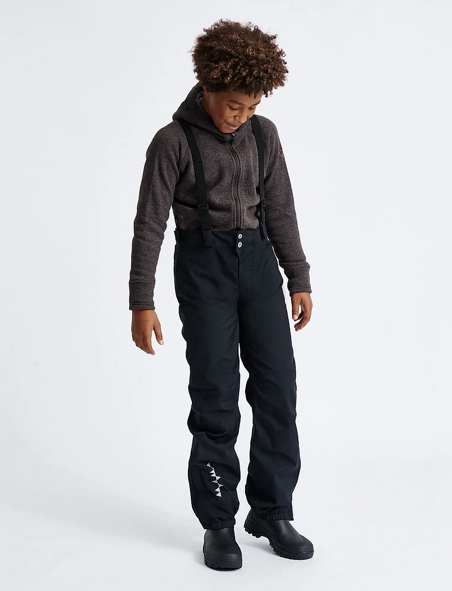 ISBJÖRN of Sweden - HURRICANE Hardshell Pant Teens - suusapüksid - black - 0