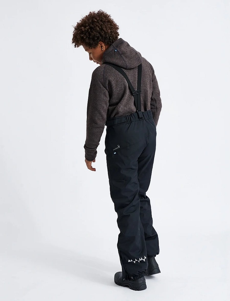 ISBJÖRN of Sweden - HURRICANE Hardshell Pant Teens - suusapüksid - black - 5