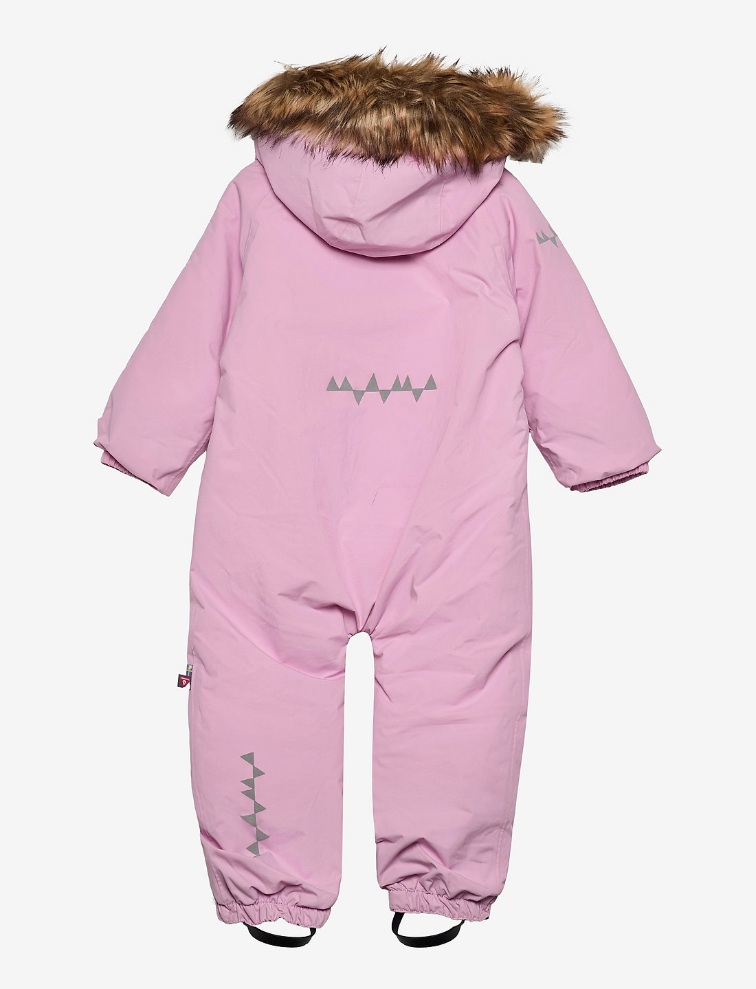 ISBJÖRN of Sweden - TODDLER padded Jumpsuit with fur - overtøj - frostpink - 1