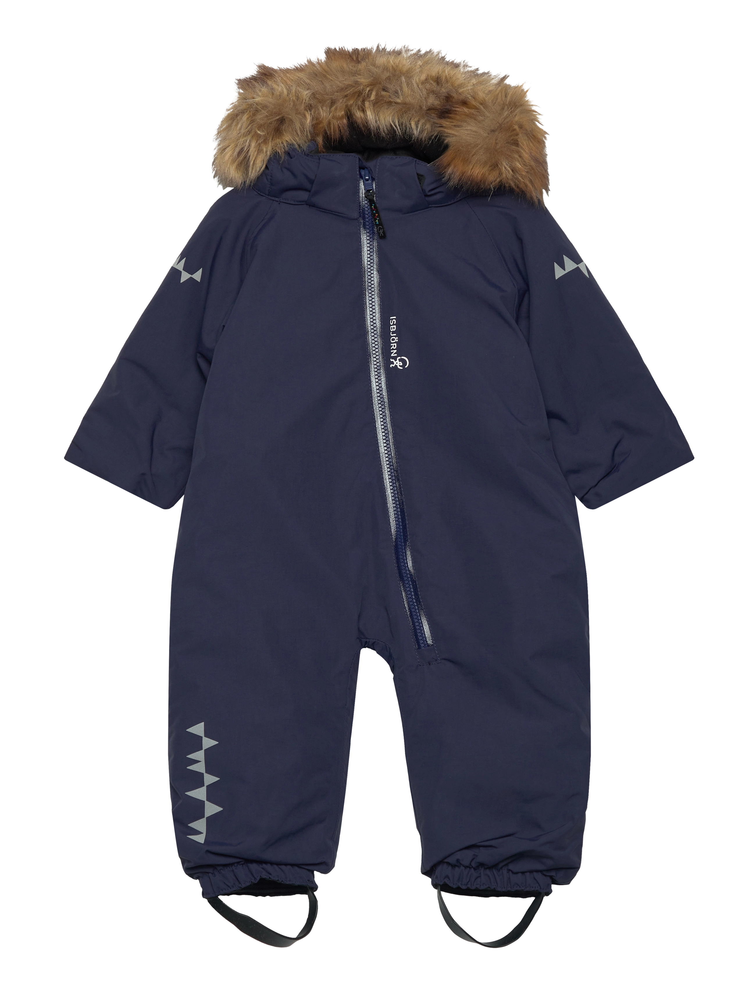 ISBJÖRN OF SWEDEN Toddler Gefüttert Jumpsuit With Pelz Navy - 80 - Kinder