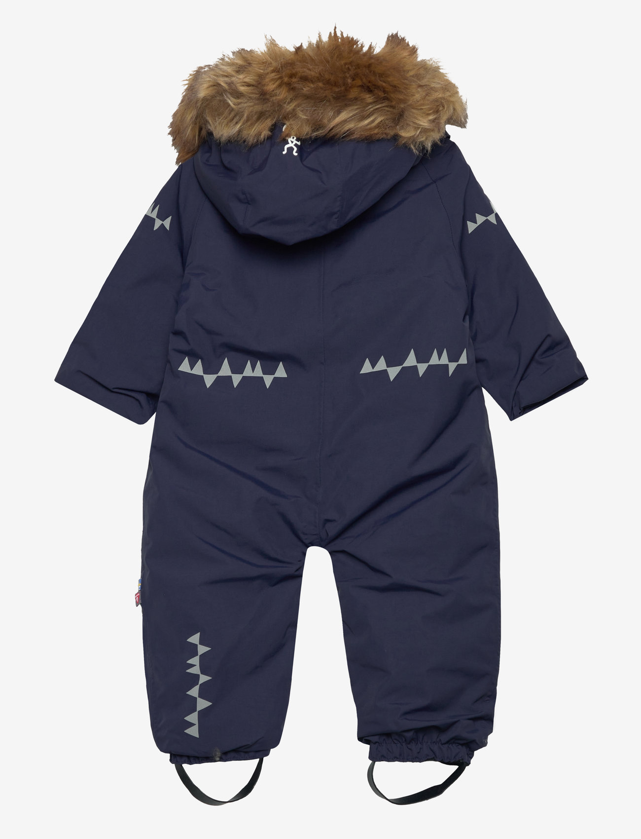 ISBJÖRN of Sweden - TODDLER padded Jumpsuit with fur - outdoor - navy - 1