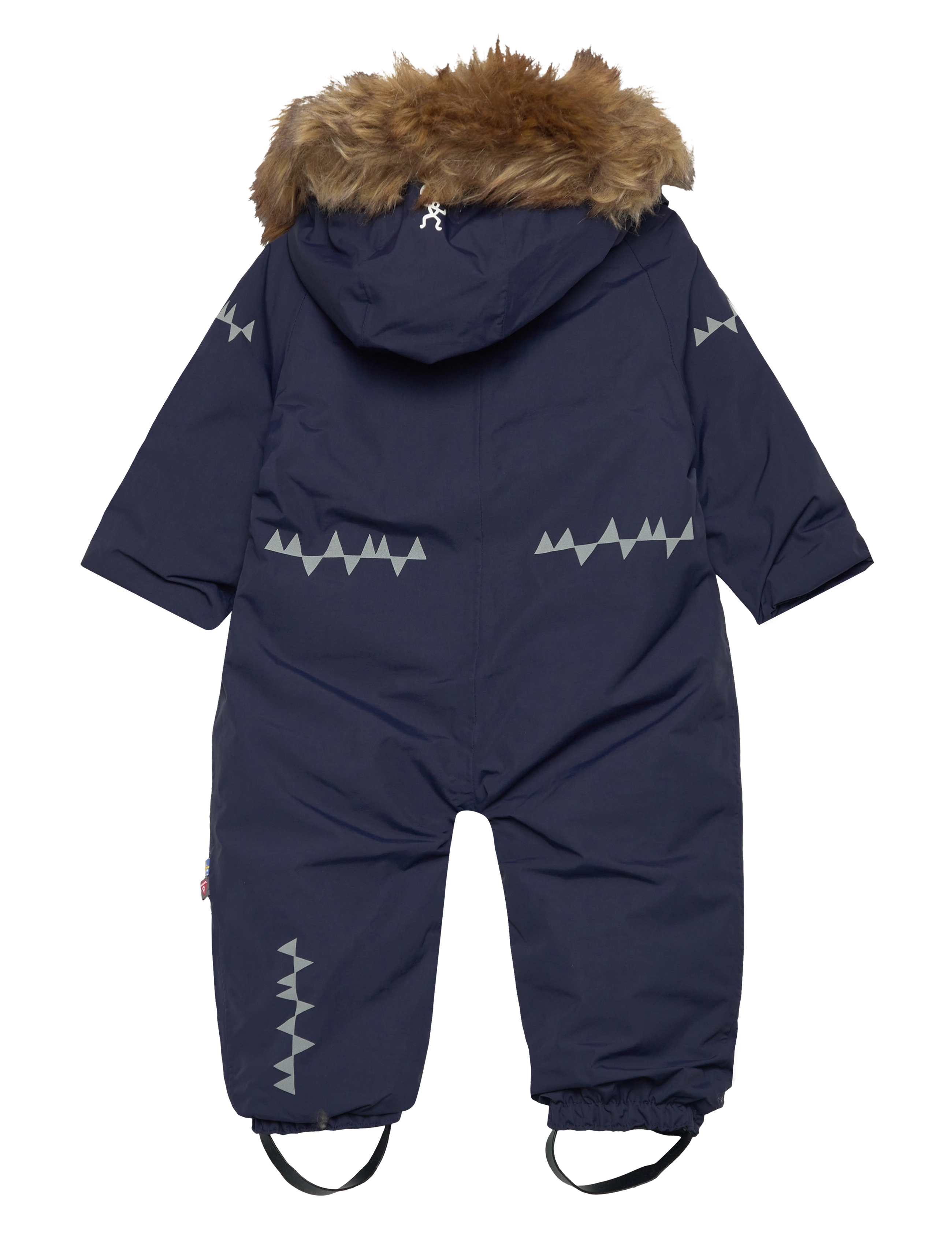 ISBJÖRN of Sweden - TODDLER padded Jumpsuit with fur - vêtements d'extérieur - navy - 1