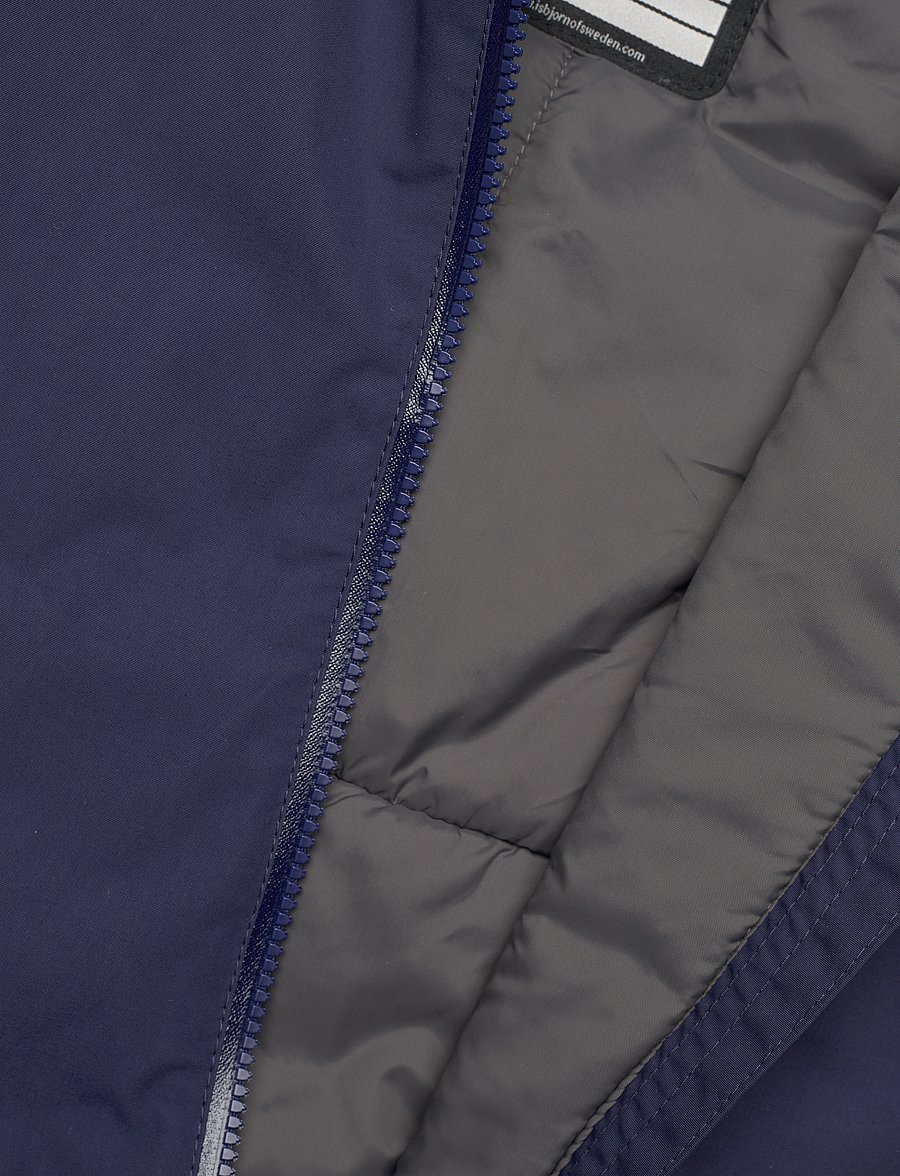 ISBJÖRN of Sweden - TODDLER padded Jumpsuit with fur - vêtements d'extérieur - navy - 4