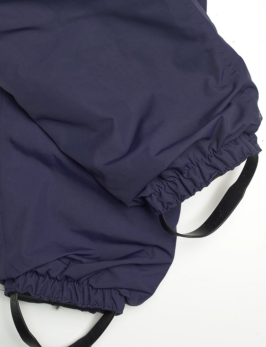 ISBJÖRN of Sweden - TODDLER padded Jumpsuit with fur - vêtements d'extérieur - navy - 5