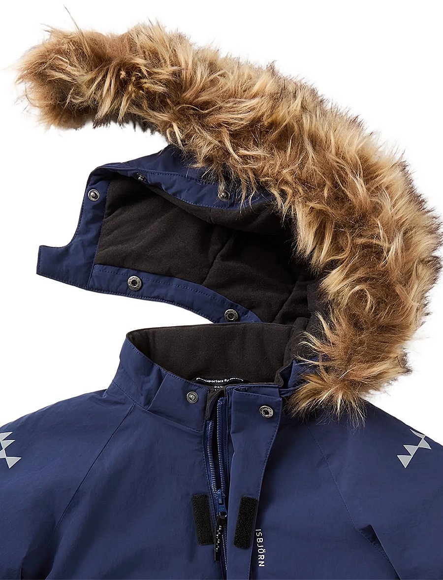 ISBJÖRN of Sweden - SNOWFLAKE Snowsuit Toddler - termokombinesoonid - navy - 4