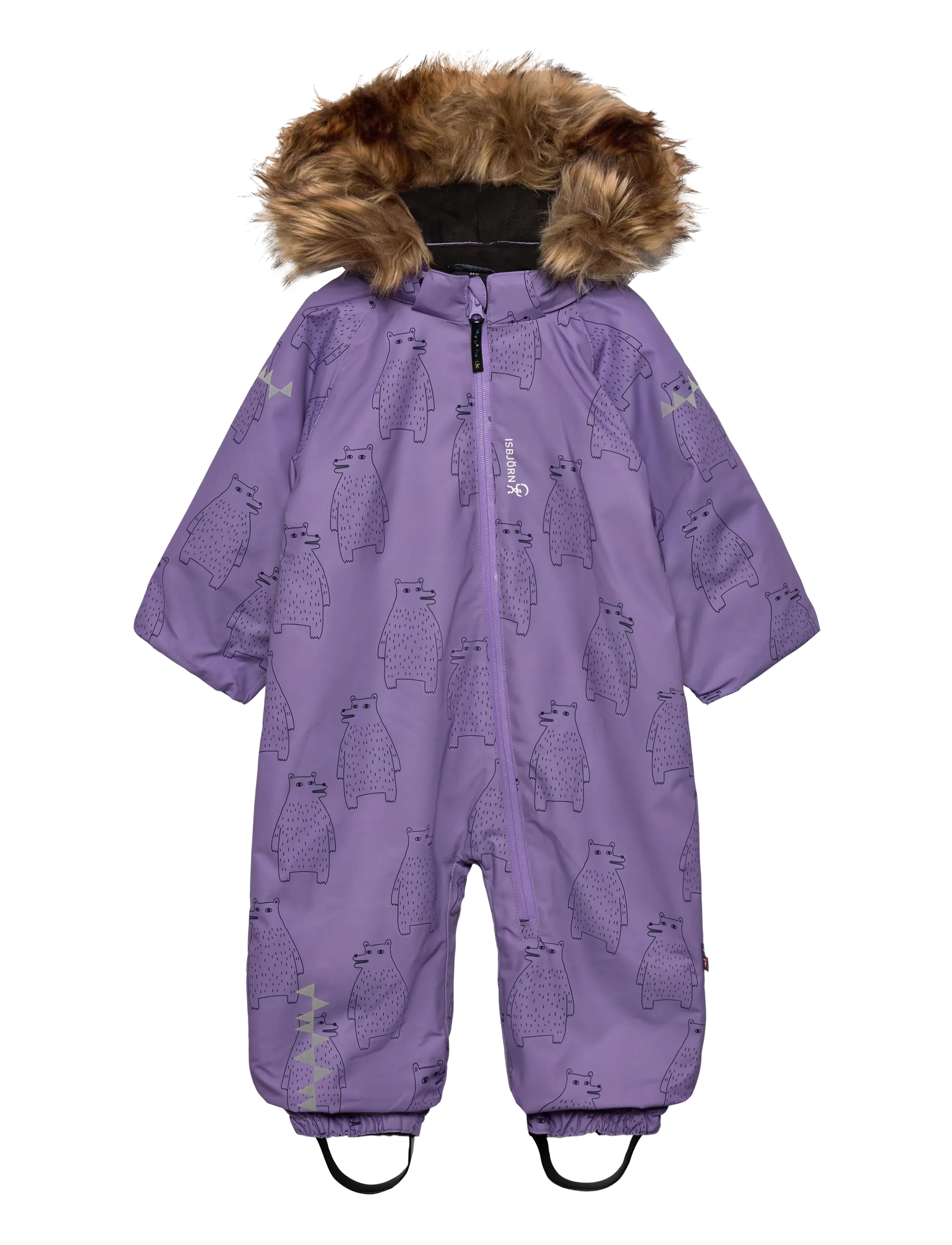 ISBJÖRN OF SWEDEN Puffin Winter Jumpsuit Toddler Lila - 74 - Kinder