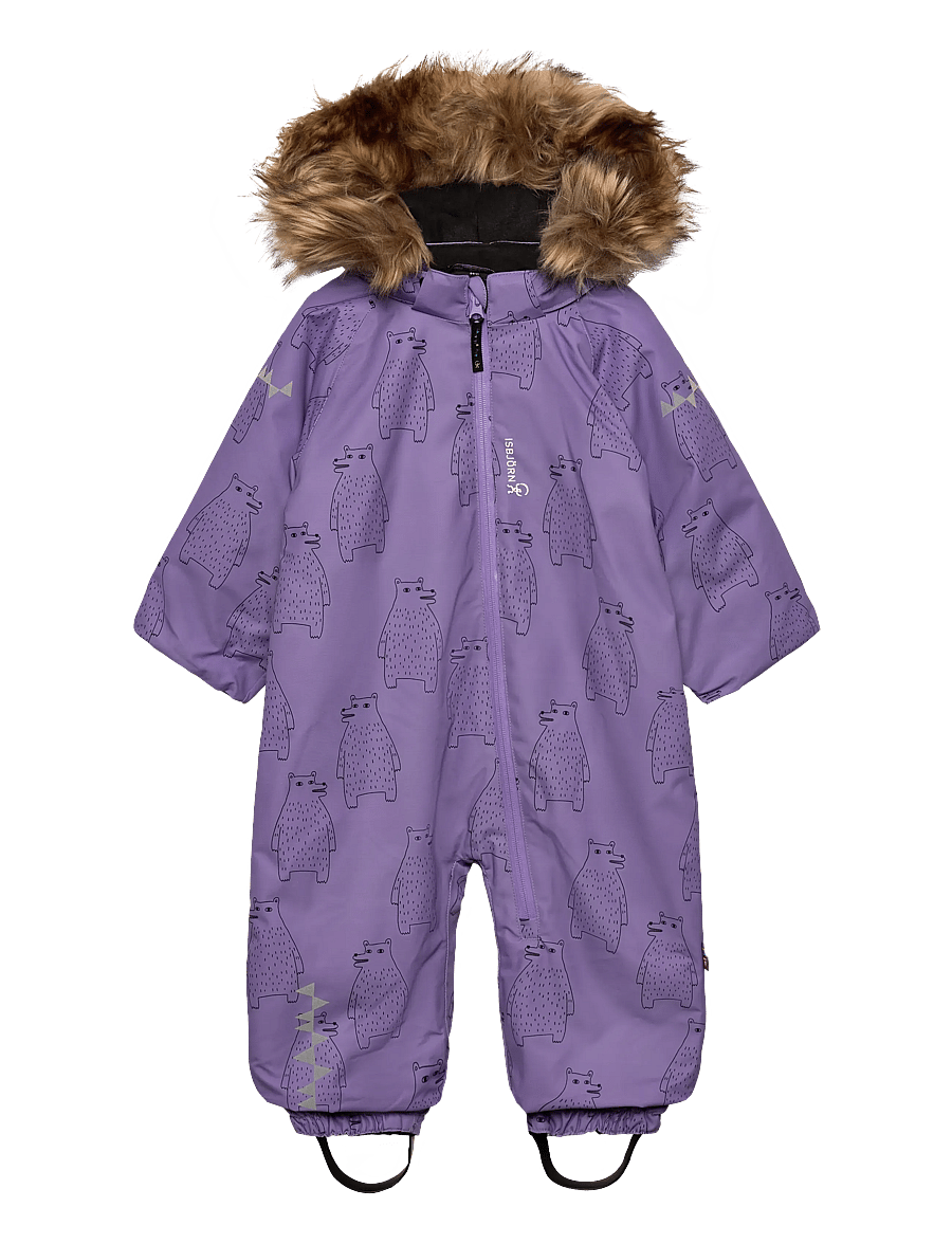 ISBJÖRN of Sweden - PUFFIN Winter Jumpsuit Toddler - vêtements d'extérieur - lavender - 0