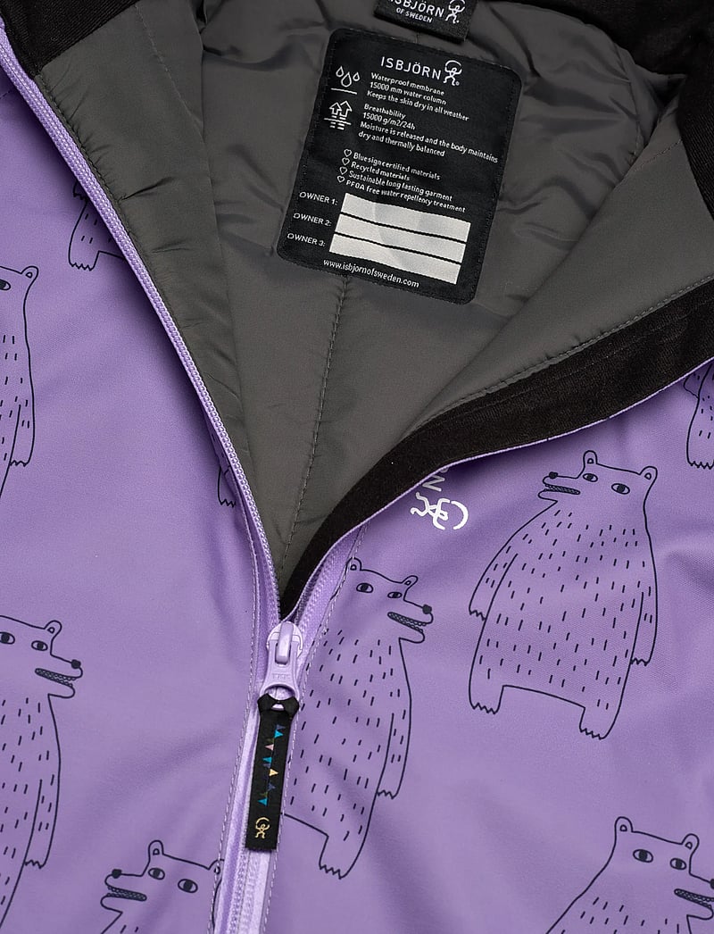 ISBJÖRN of Sweden - PUFFIN Winter Jumpsuit Toddler - Õueriided - lavender - 2