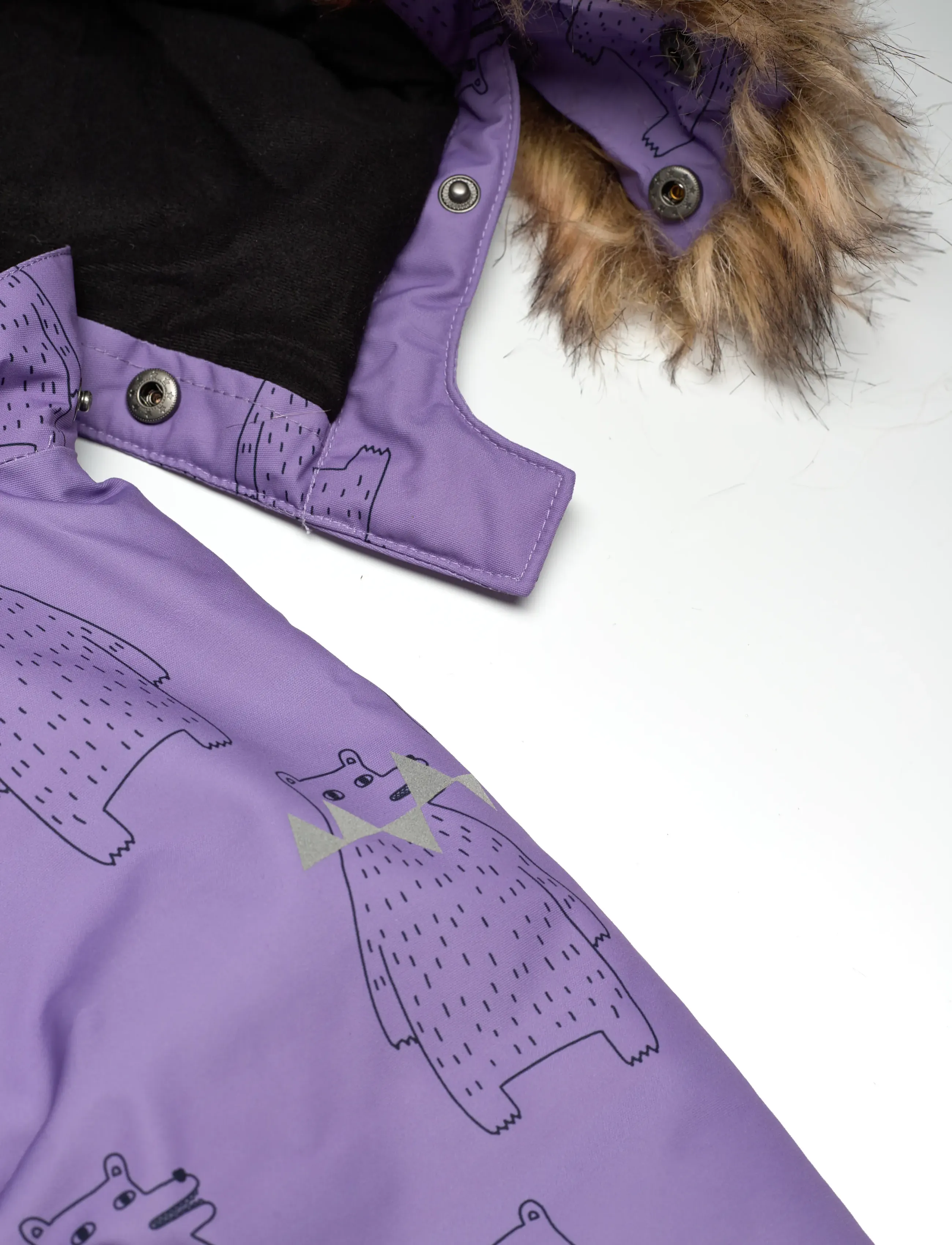 ISBJÖRN of Sweden - PUFFIN Winter Jumpsuit Toddler - vêtements d'extérieur - lavender - 3