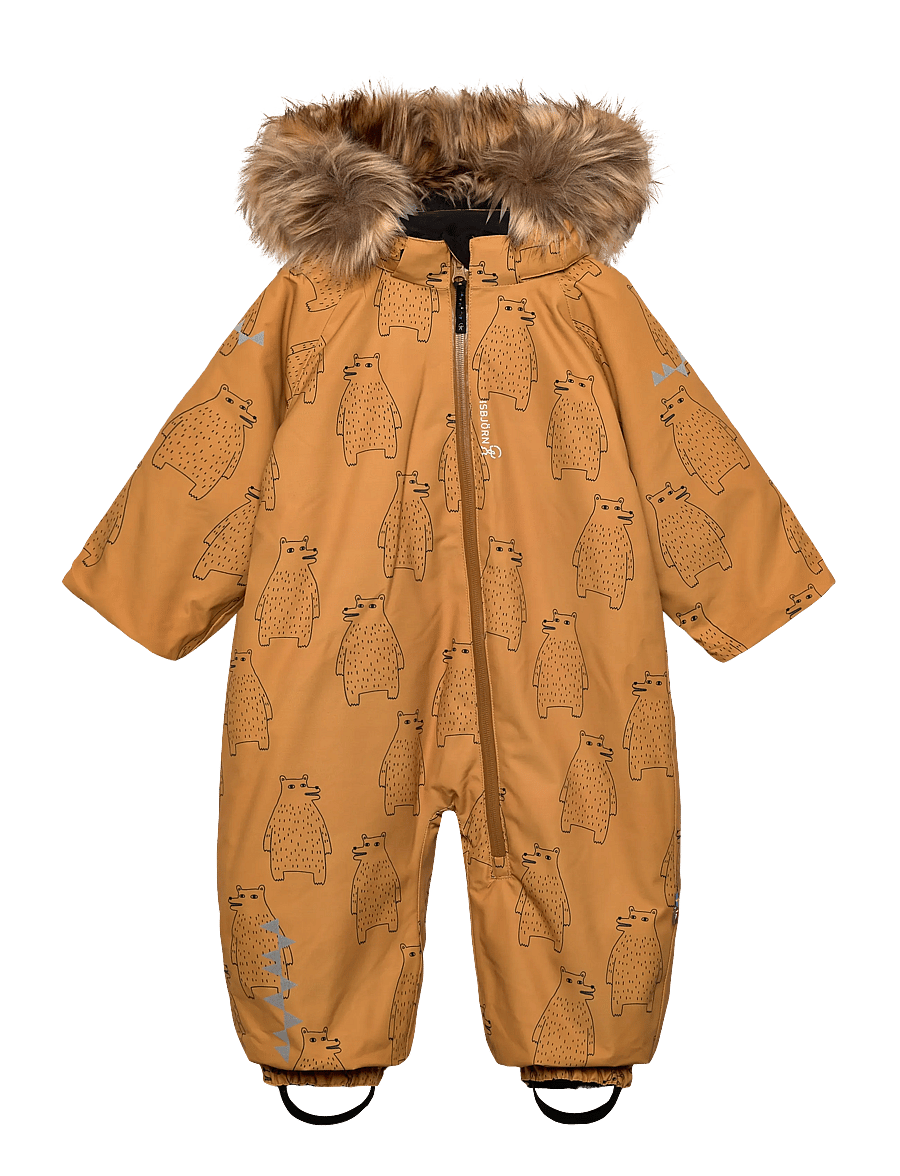 ISBJÖRN of Sweden - PUFFIN Winter Jumpsuit Toddler - overtøj - lion - 0
