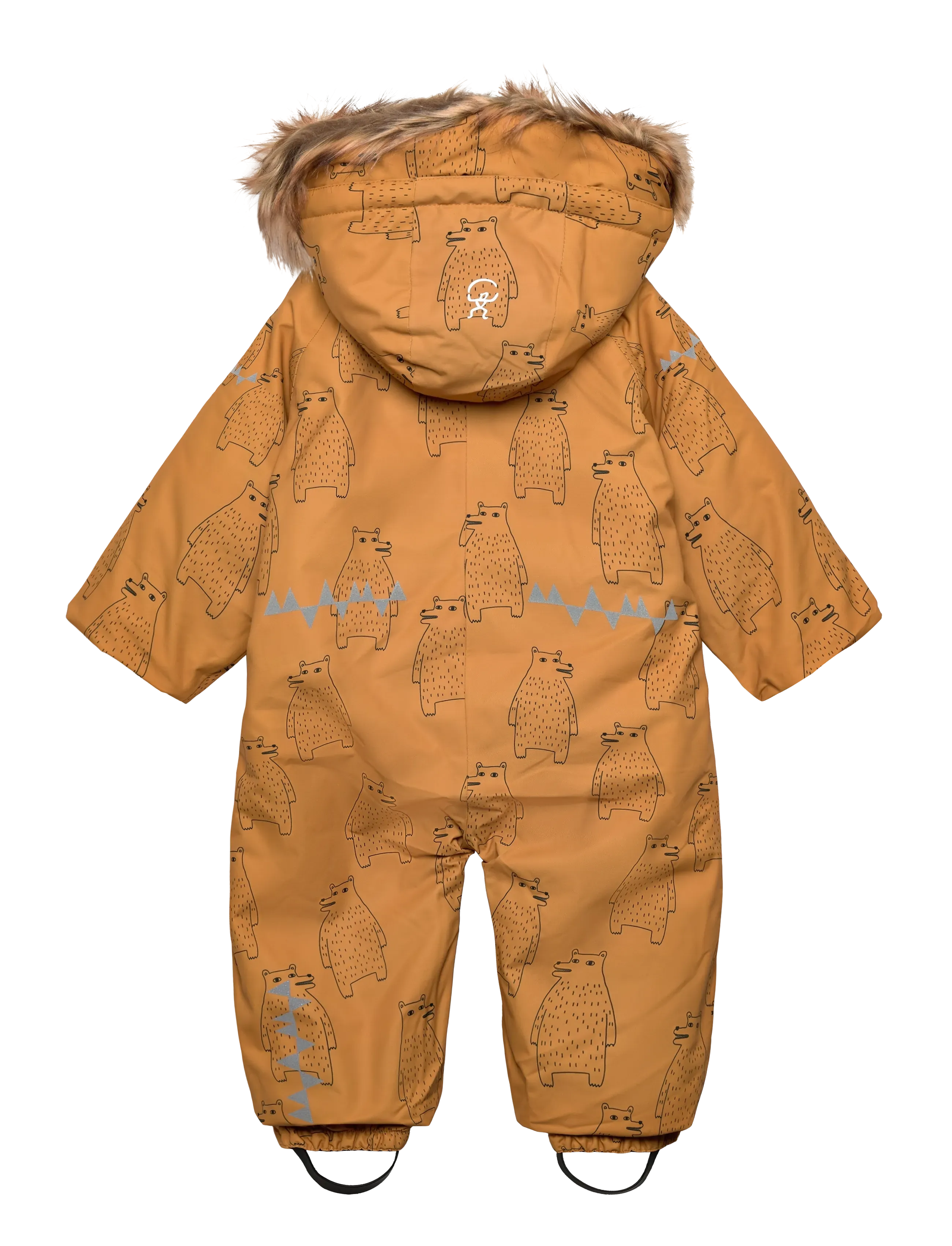 ISBJÖRN of Sweden - PUFFIN Winter Jumpsuit Toddler - overtøj - lion - 1