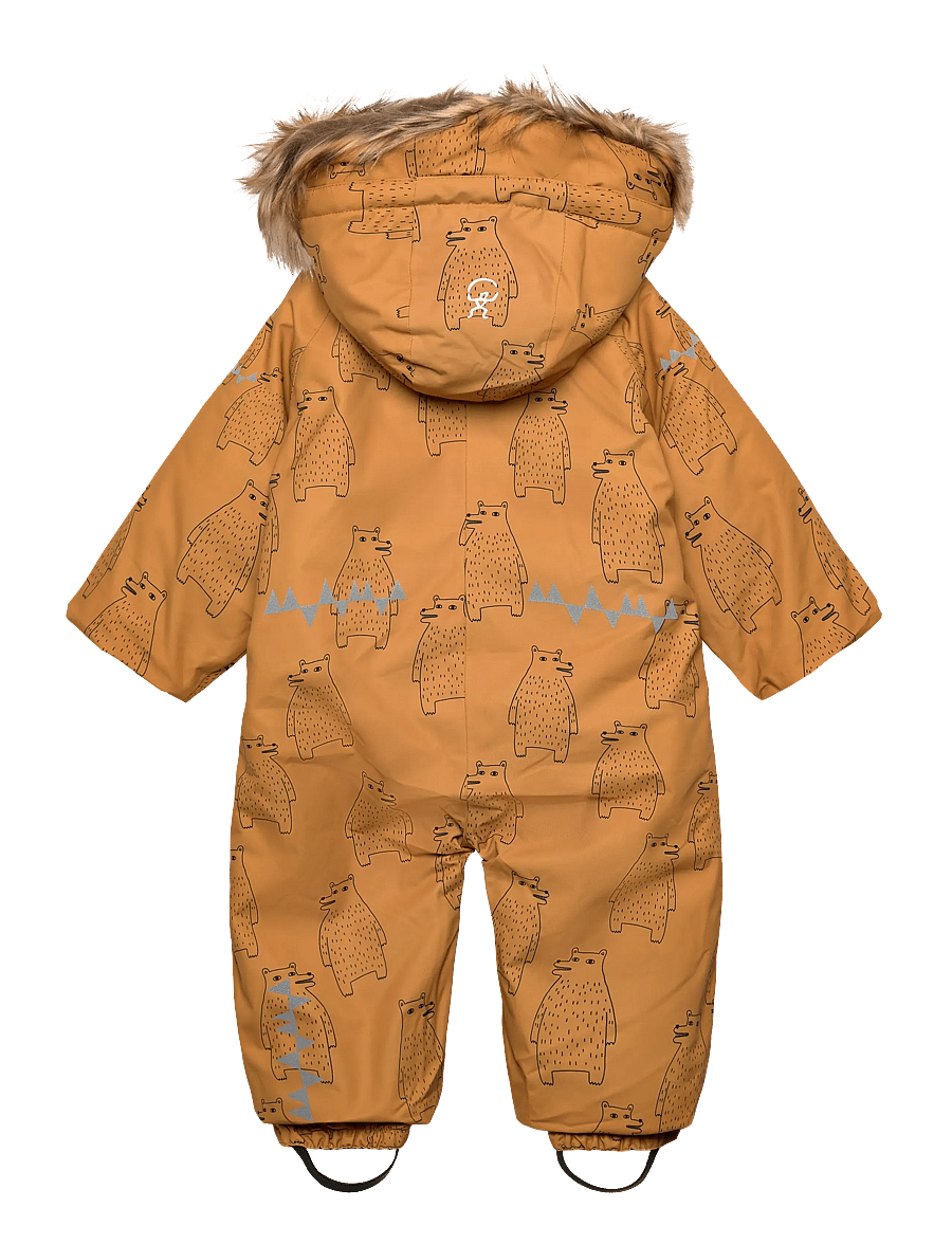 ISBJÖRN of Sweden - PUFFIN Winter Jumpsuit Toddler - overtøj - lion - 1